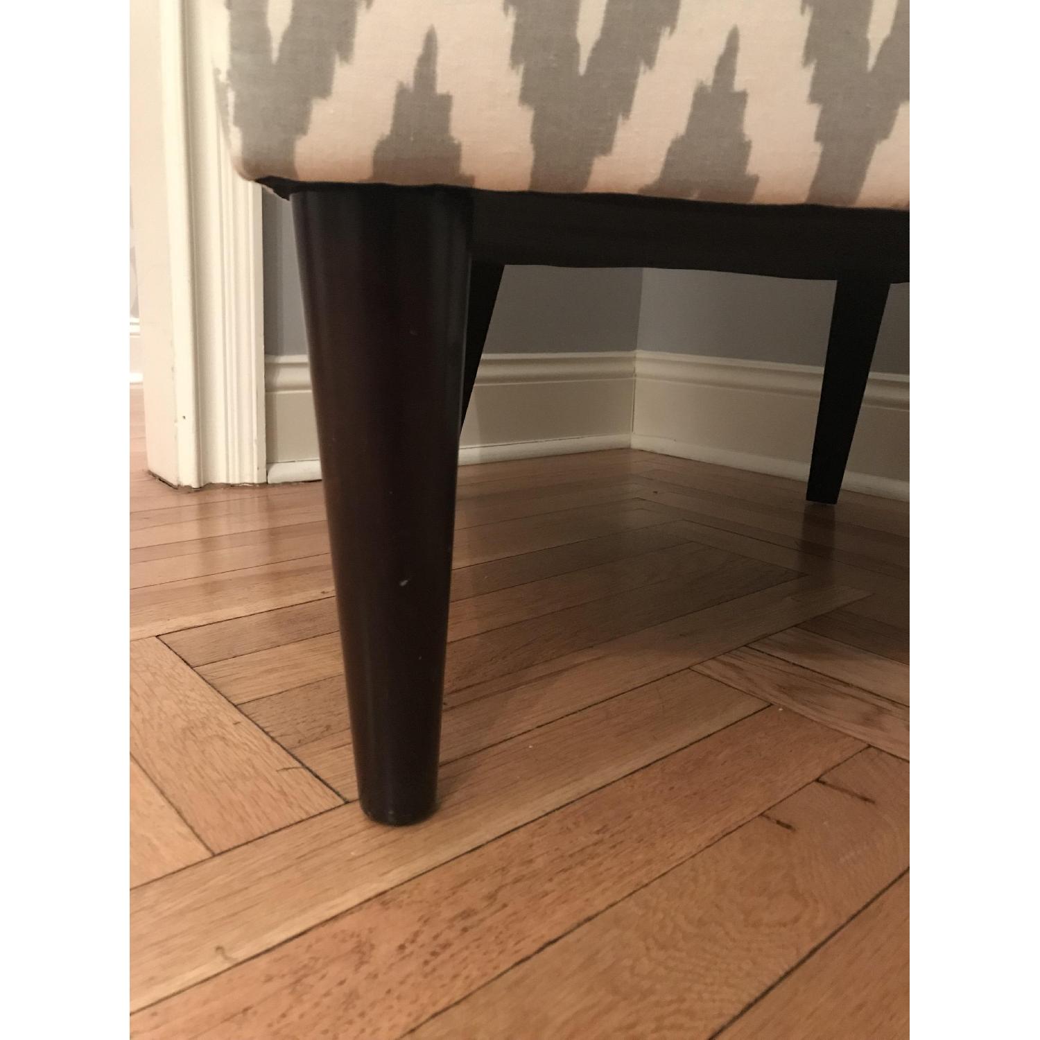 West Elm Chevron Wingback Chair - image-5