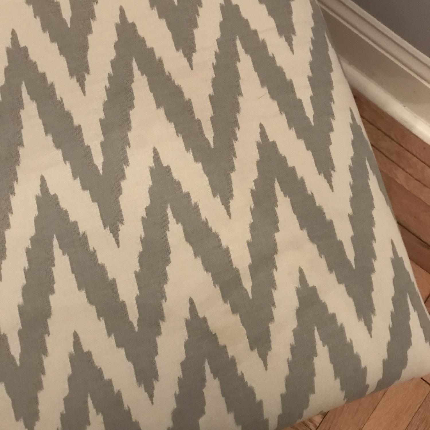 West Elm Chevron Wingback Chair - image-7