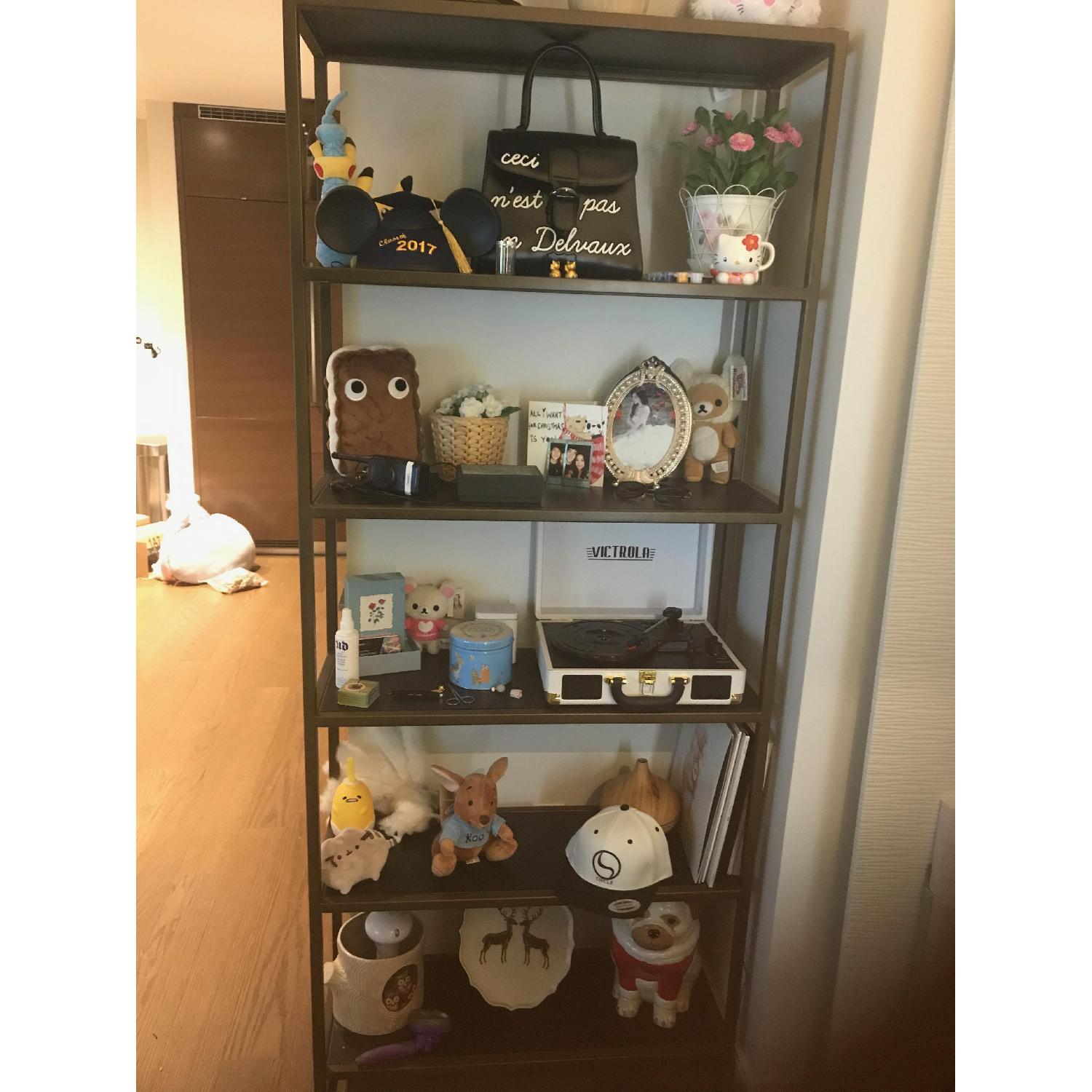 Crate & Barrel Remi Large Bookcase AptDeco