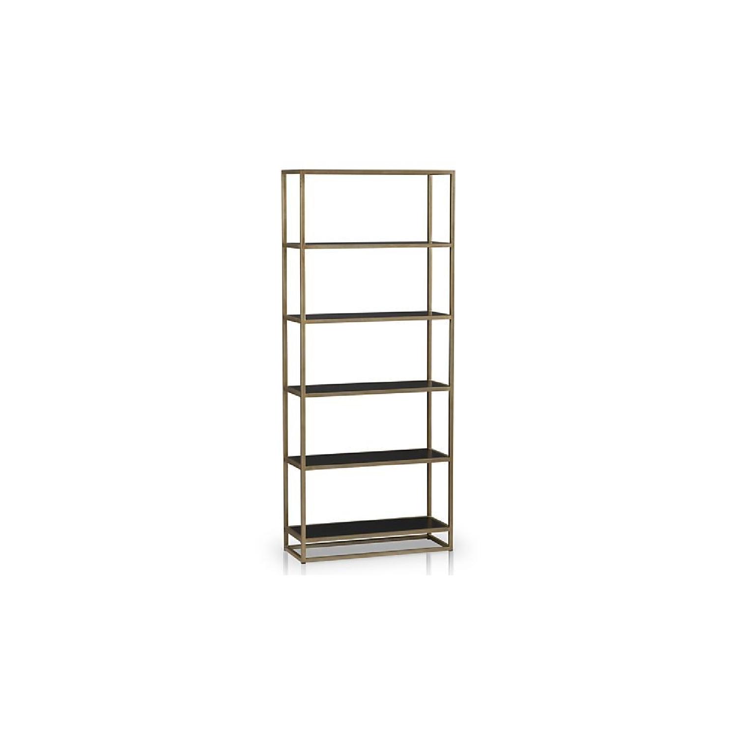 Crate & Barrel Remi Large Bookcase AptDeco