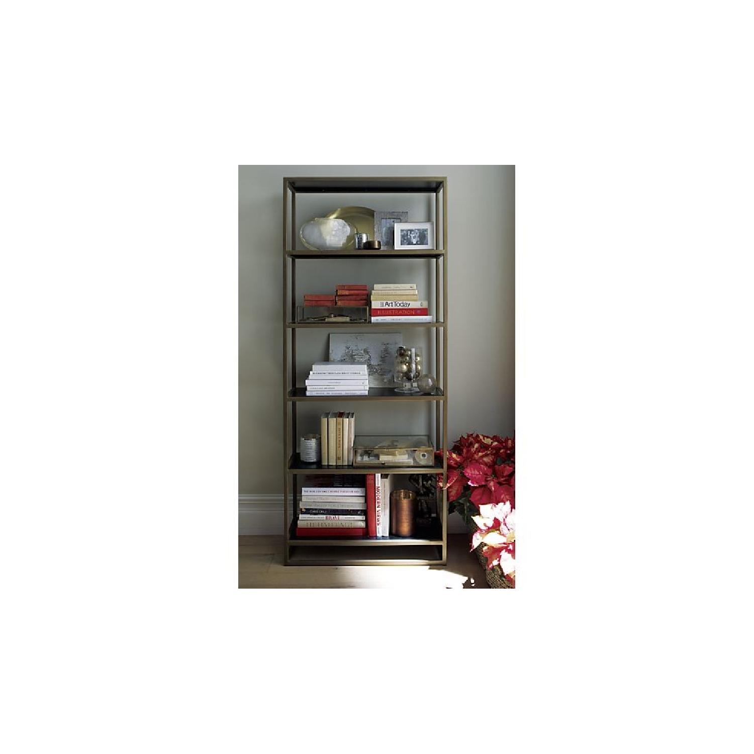 Crate & Barrel Remi Large Bookcase AptDeco