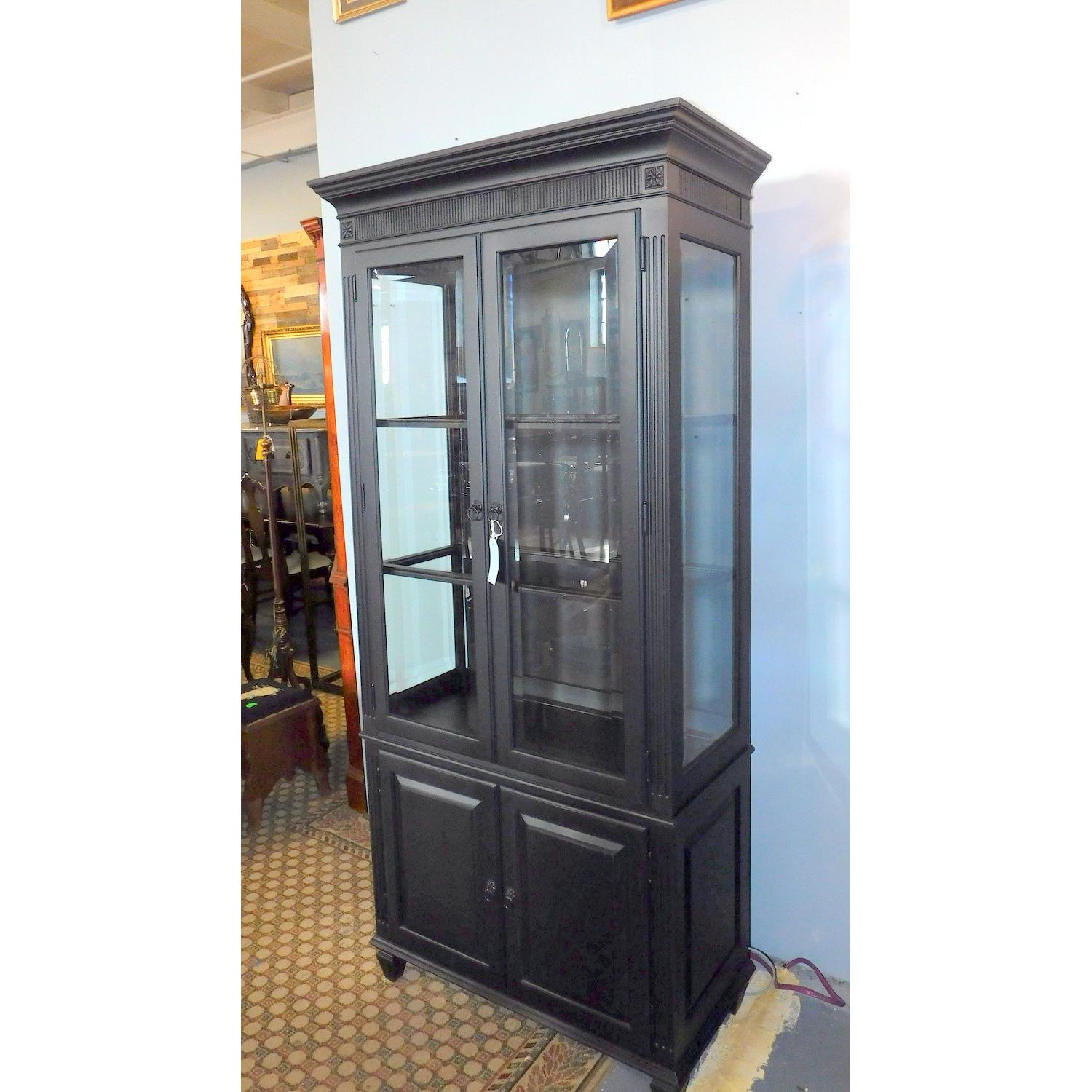 Ethan Allen Maison Collection Black Curio AptDeco