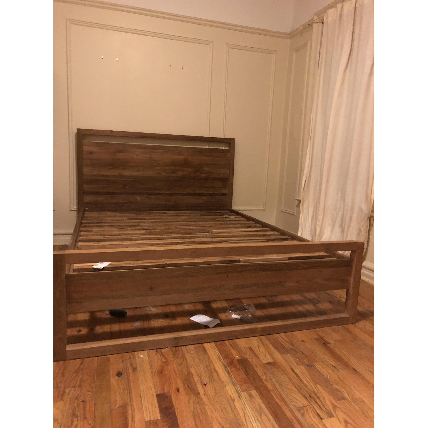 Crate & Barrel Linea II Queen Bed - image-2
