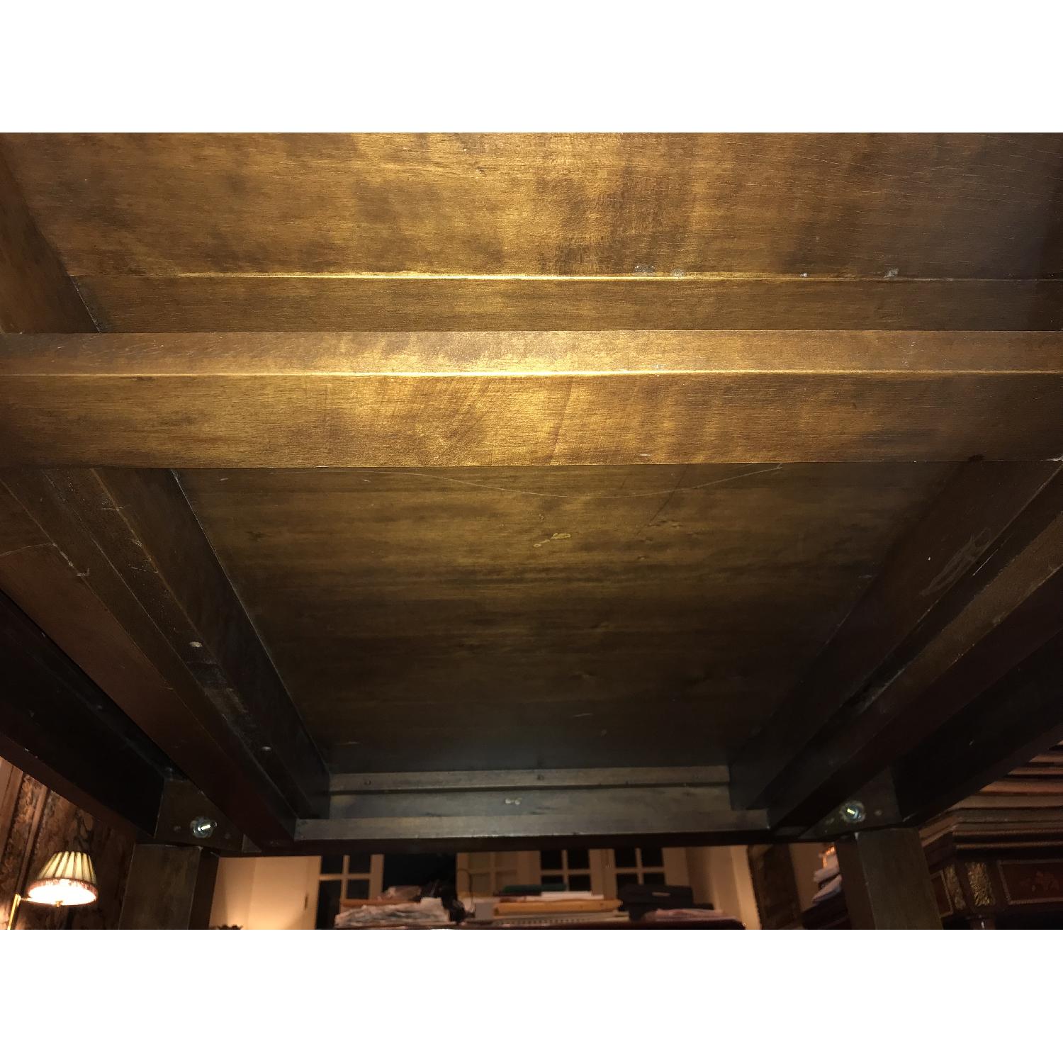 Pottery Barn Mahogany Expandable Dining Table - image-2