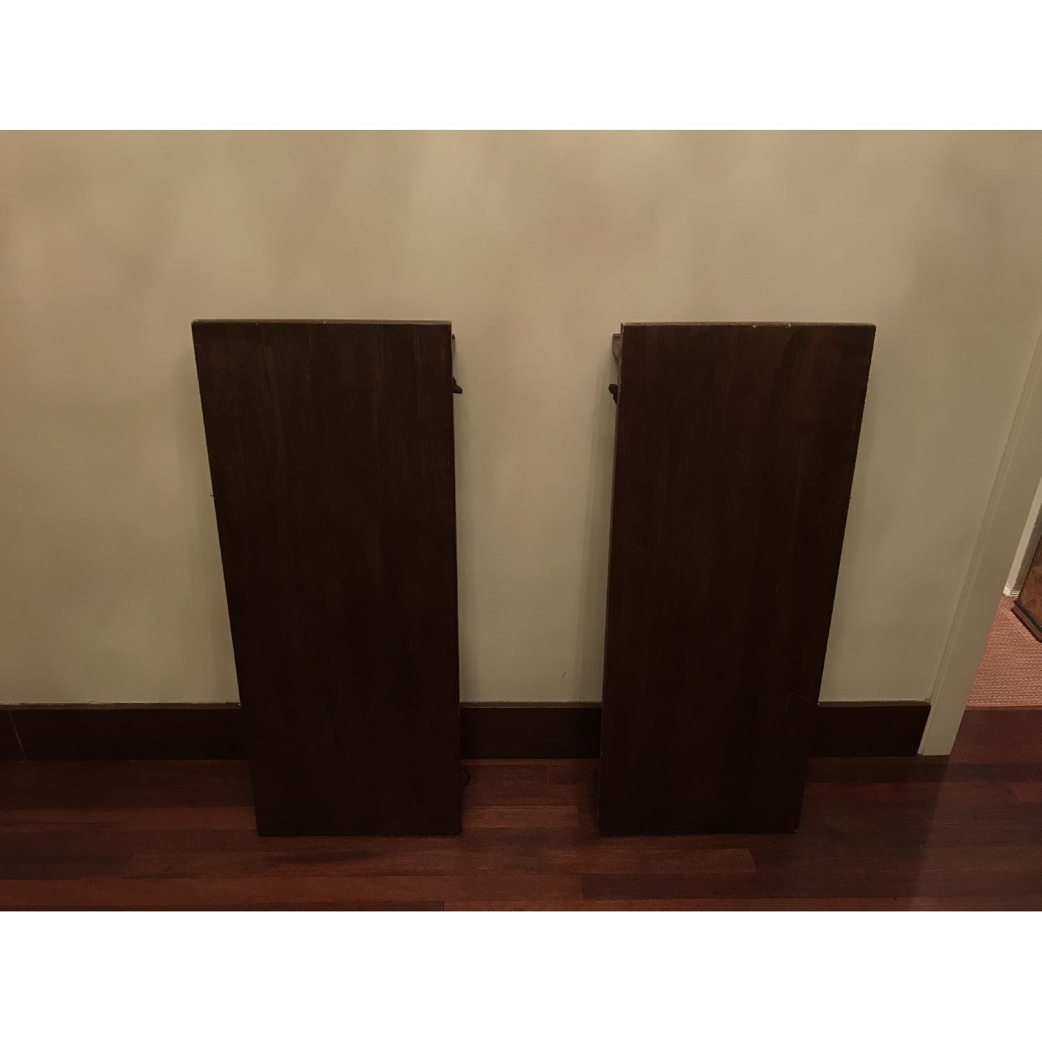 Pottery Barn Mahogany Expandable Dining Table - image-7