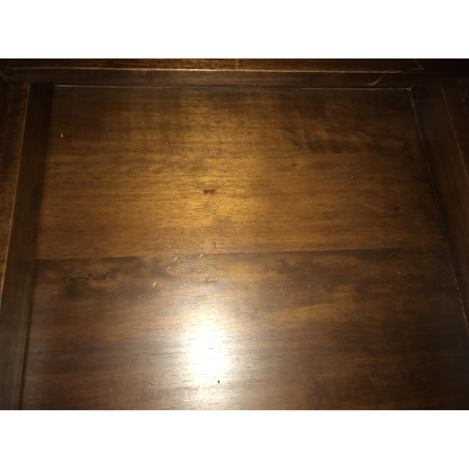 Pottery Barn Mahogany Expandable Dining Table - image-8