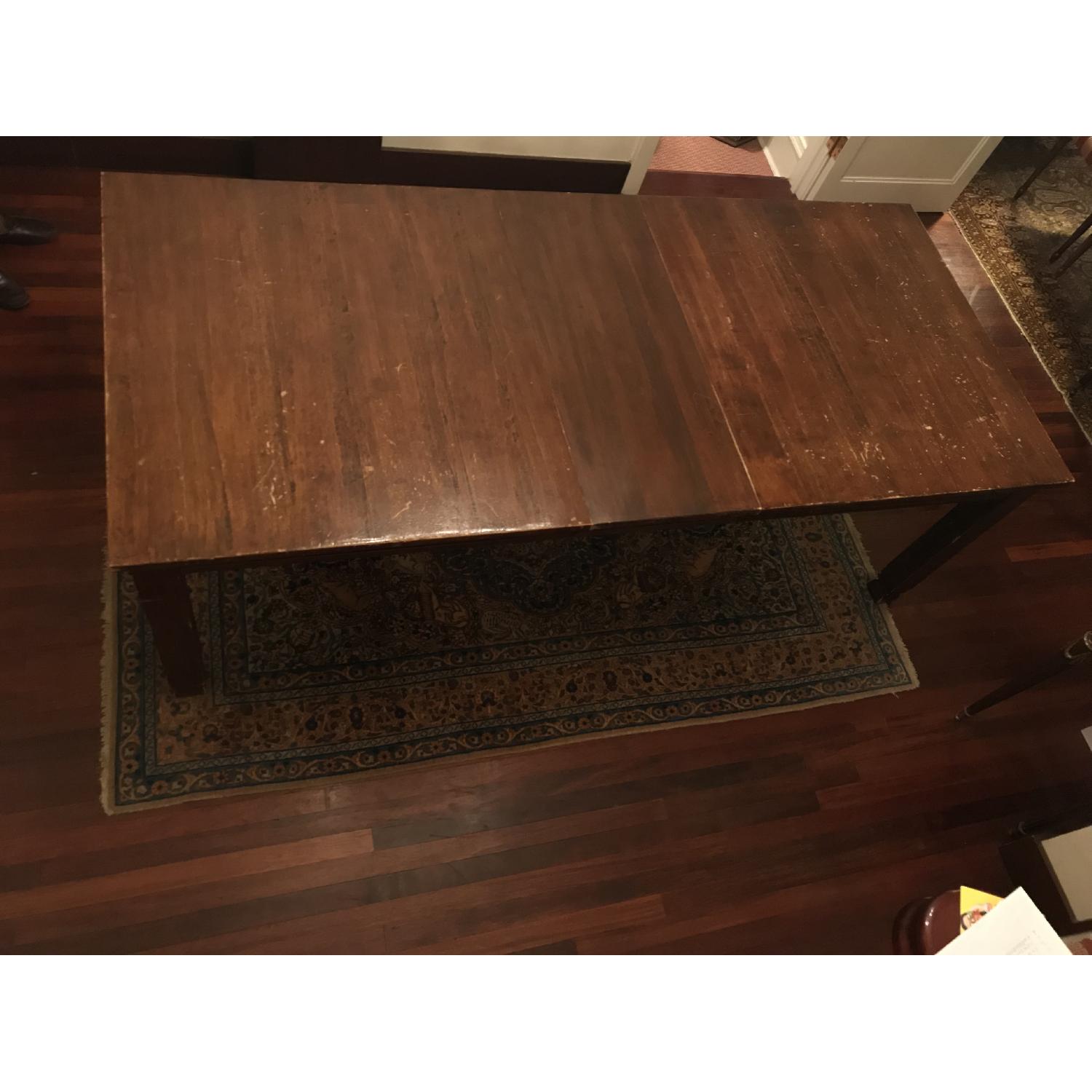 Pottery Barn Mahogany Expandable Dining Table - image-9