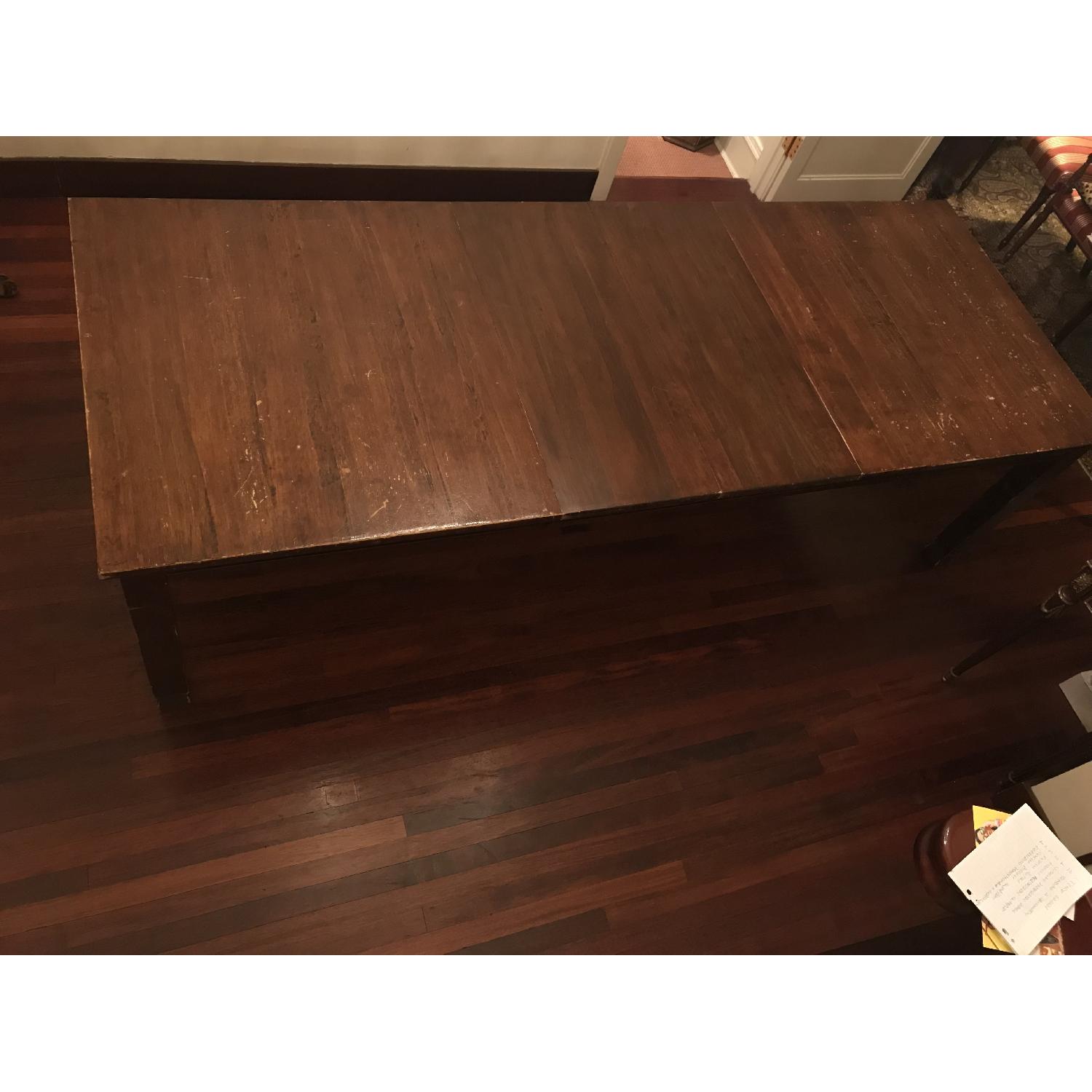 Pottery Barn Mahogany Expandable Dining Table - image-13