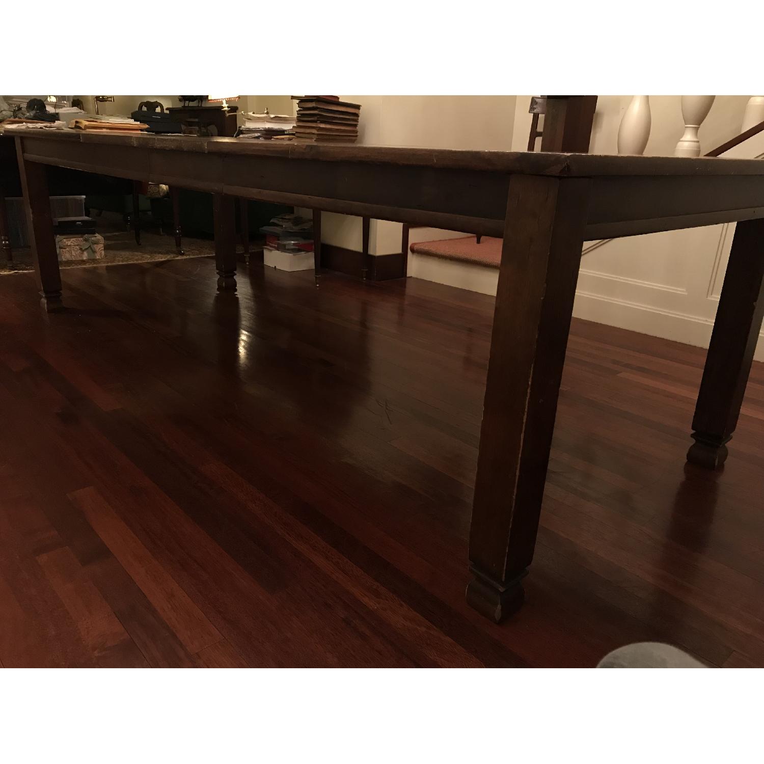 Pottery Barn Mahogany Expandable Dining Table - image-14