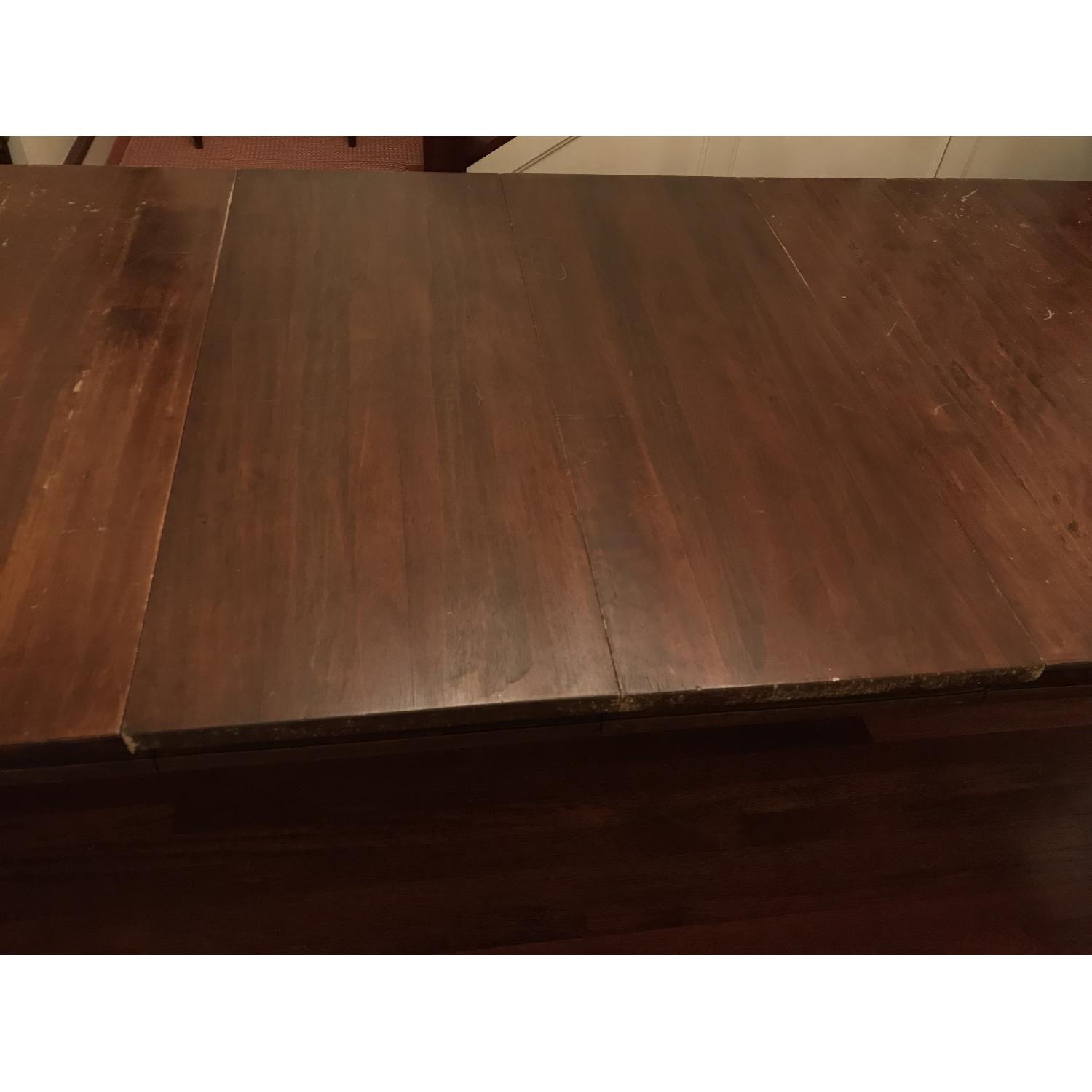 Pottery Barn Mahogany Expandable Dining Table - image-15