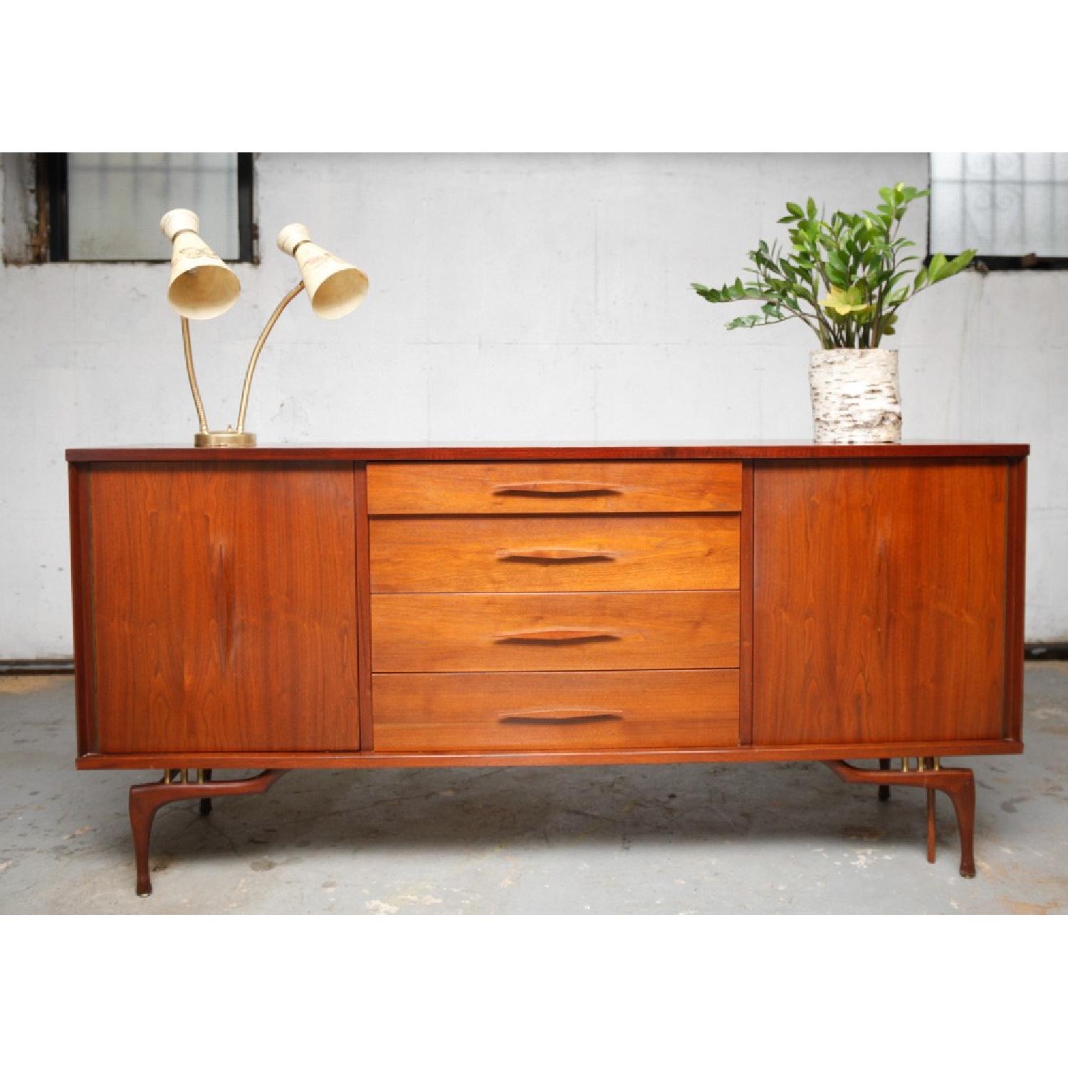 Mid Century Modern Credenza - image-1