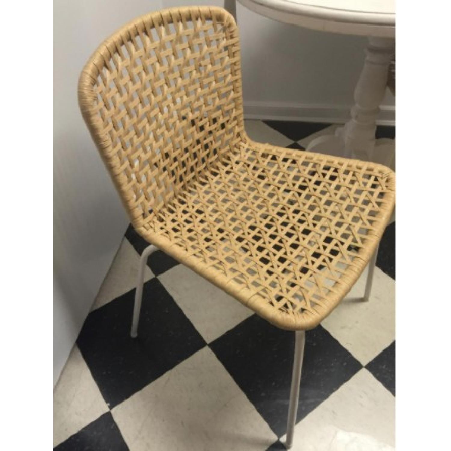 Ikea Danish Style Rattan Back Dining Chair - image-2