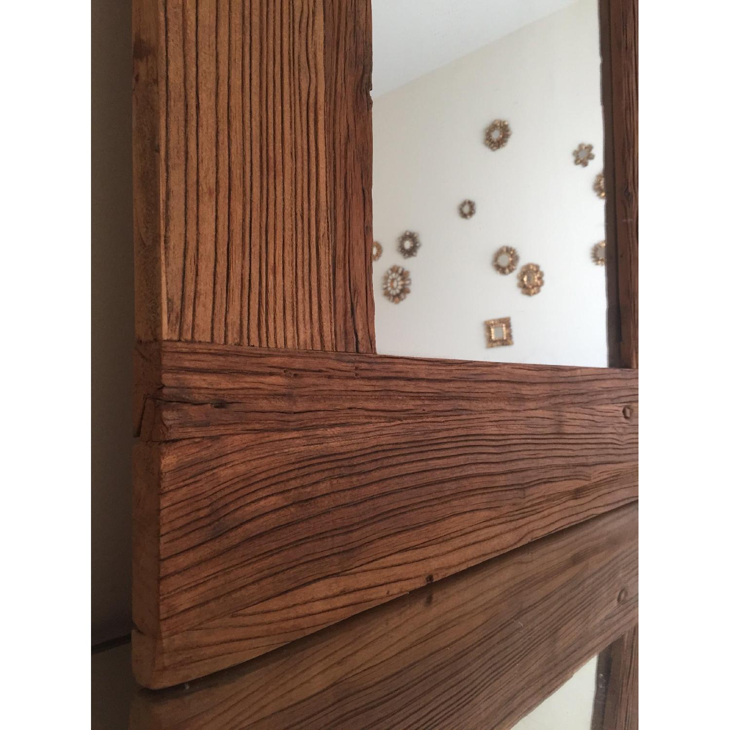 Pottery Barn Rustic Barn Door Mirror - image-1