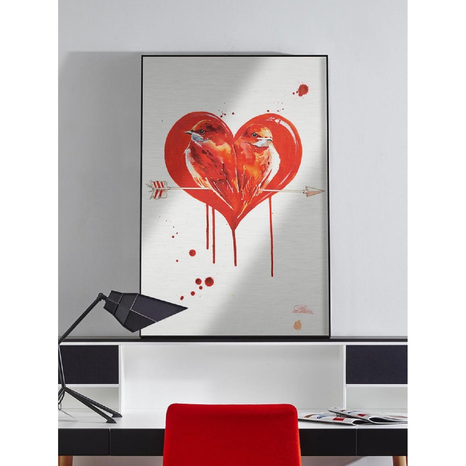 Lora Zombie Framed Print - Love Birds - image-1