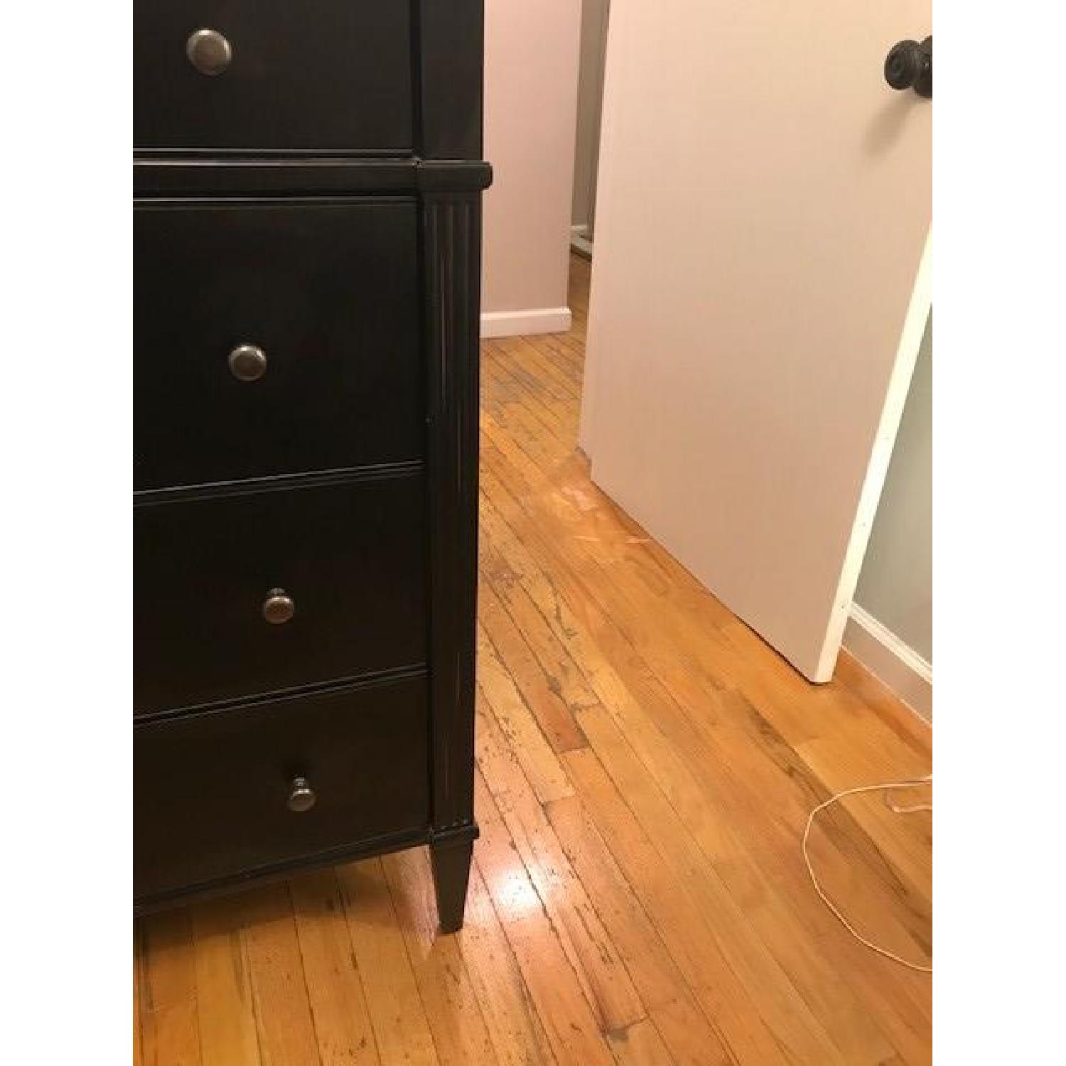 Pottery Barn Black Dresser - AptDeco