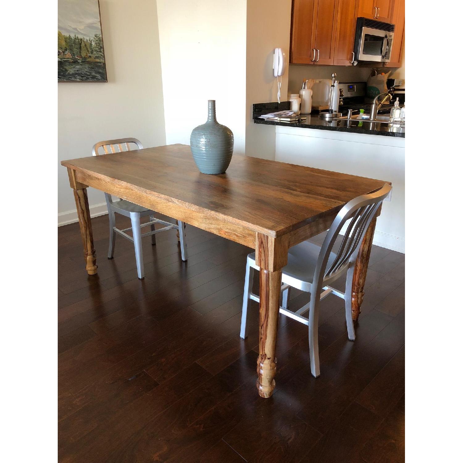 Nadeau Furniture Reclaimed Wood Finish Dining Table - image-1