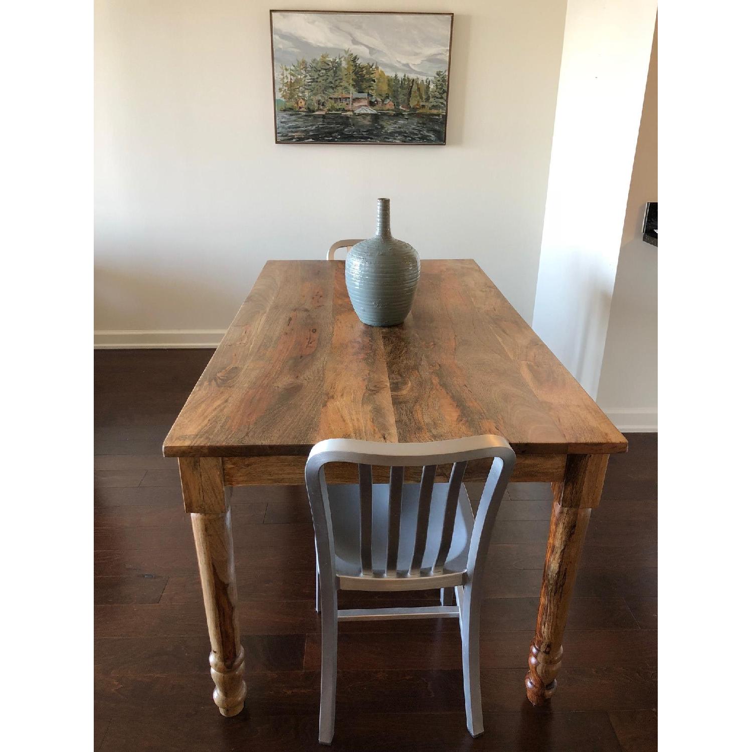 Nadeau Furniture Reclaimed Wood Finish Dining Table - image-2