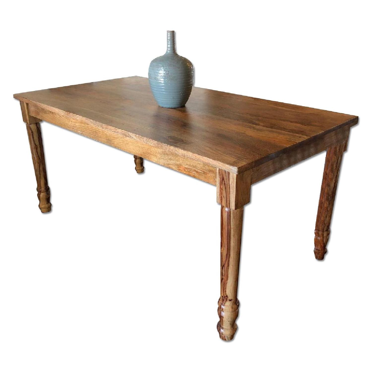 Nadeau Furniture Reclaimed Wood Finish Dining Table - image-0