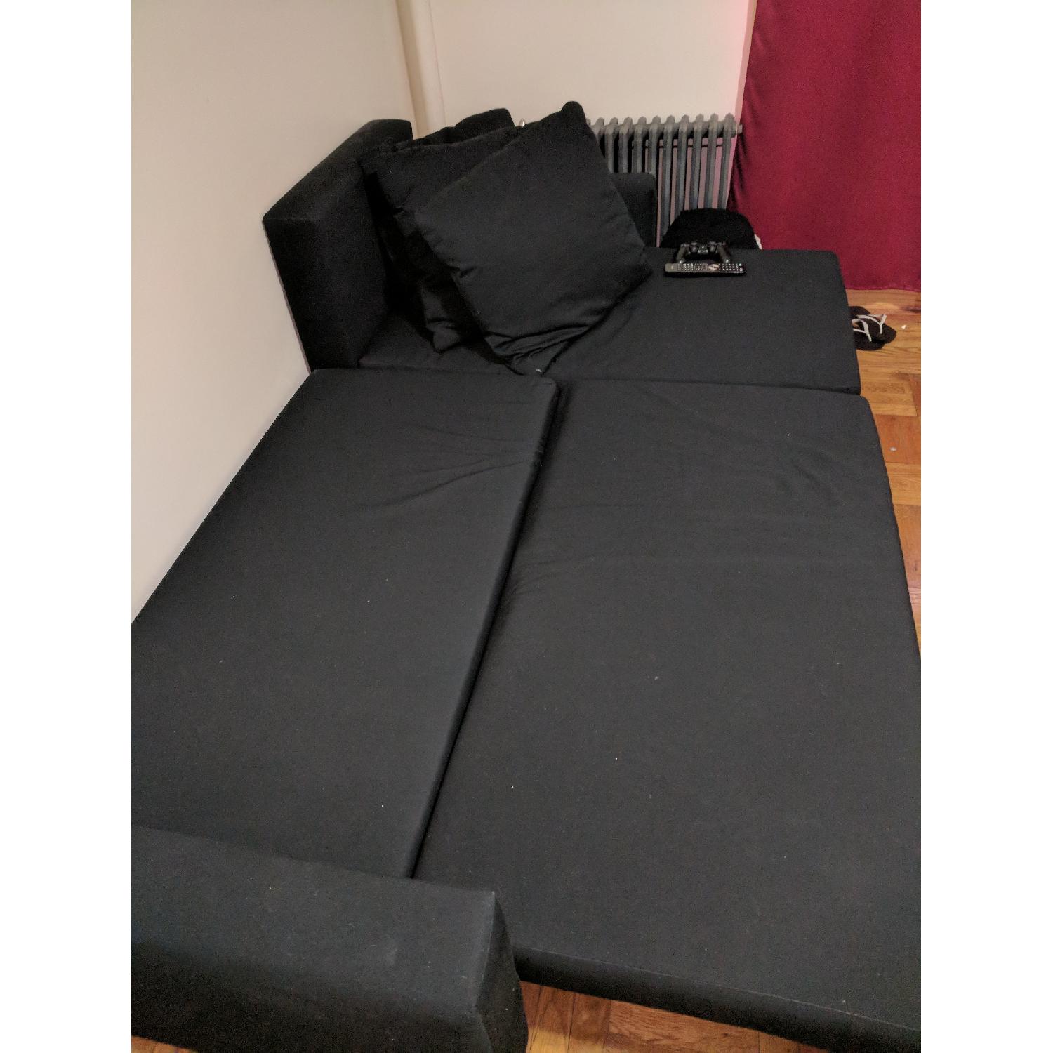 Ikea Lugnvik Sleeper Sofa w/ Storage - image-2
