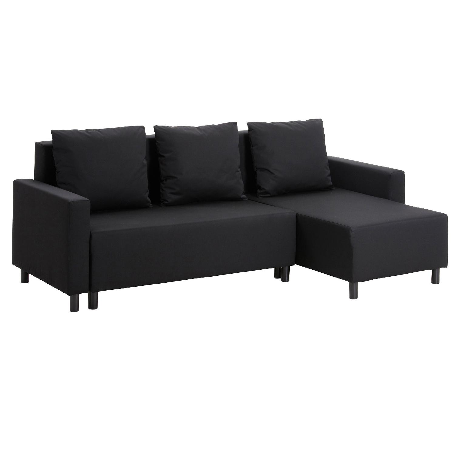 Ikea Lugnvik Sleeper Sofa w/ Storage - image-0
