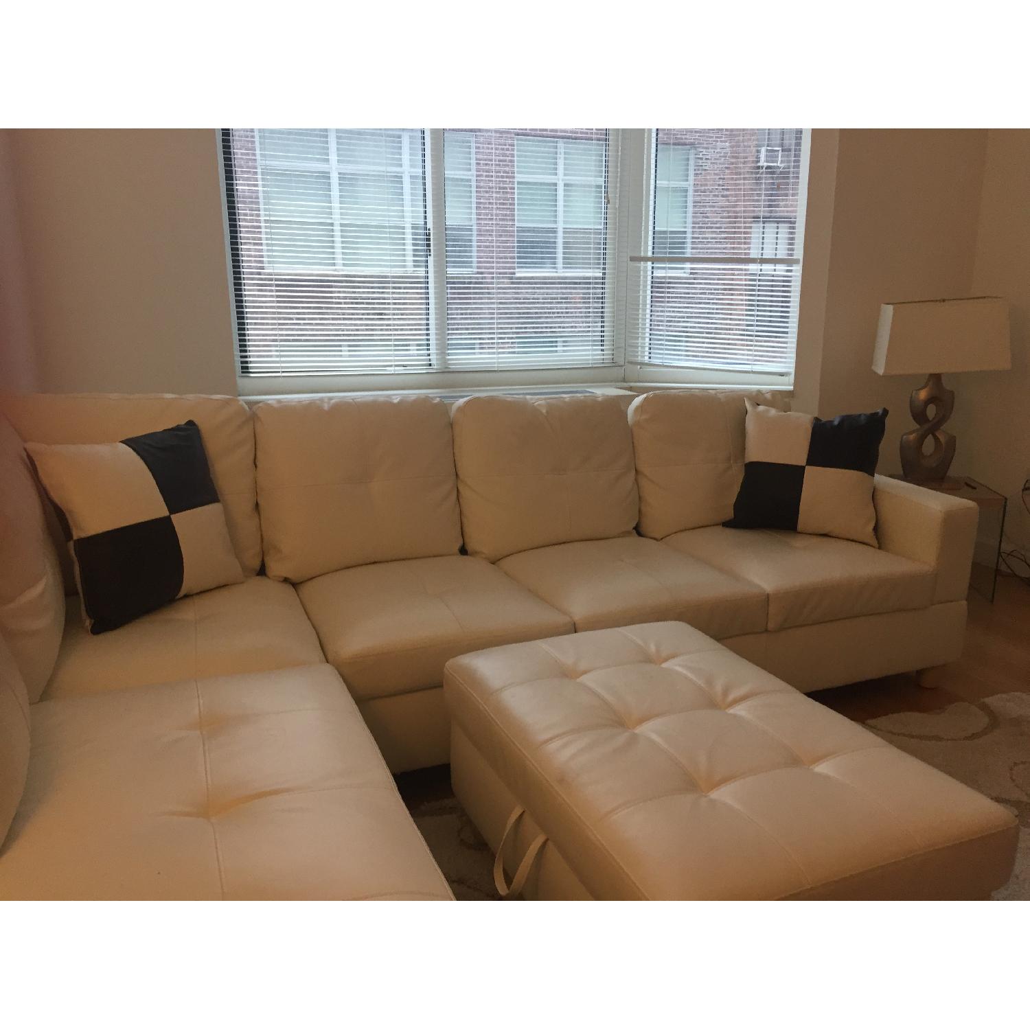 Della Sectional Sofa & Ottoman - image-5