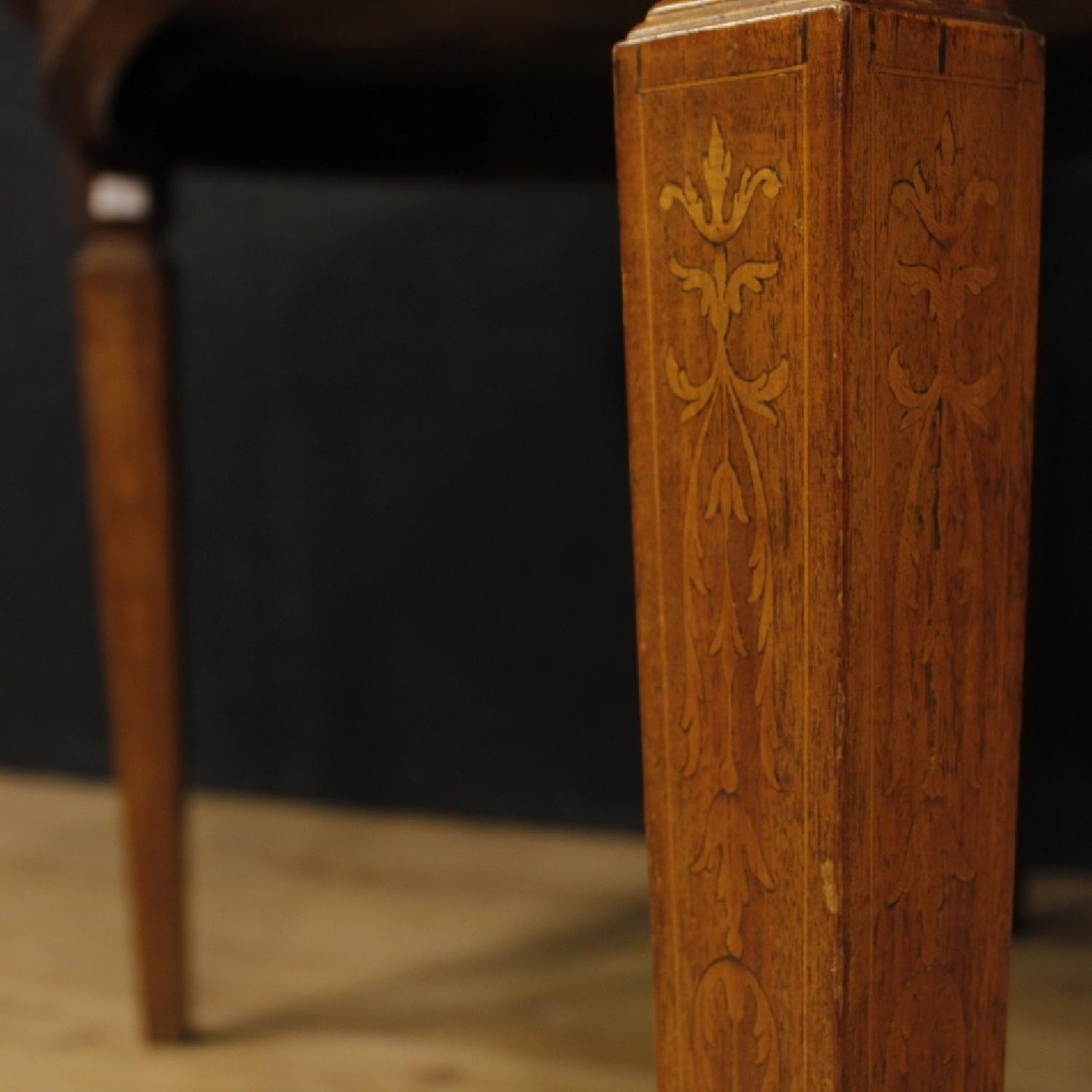 Louis XVI Style Italian Inlaid Dining Table - image-7