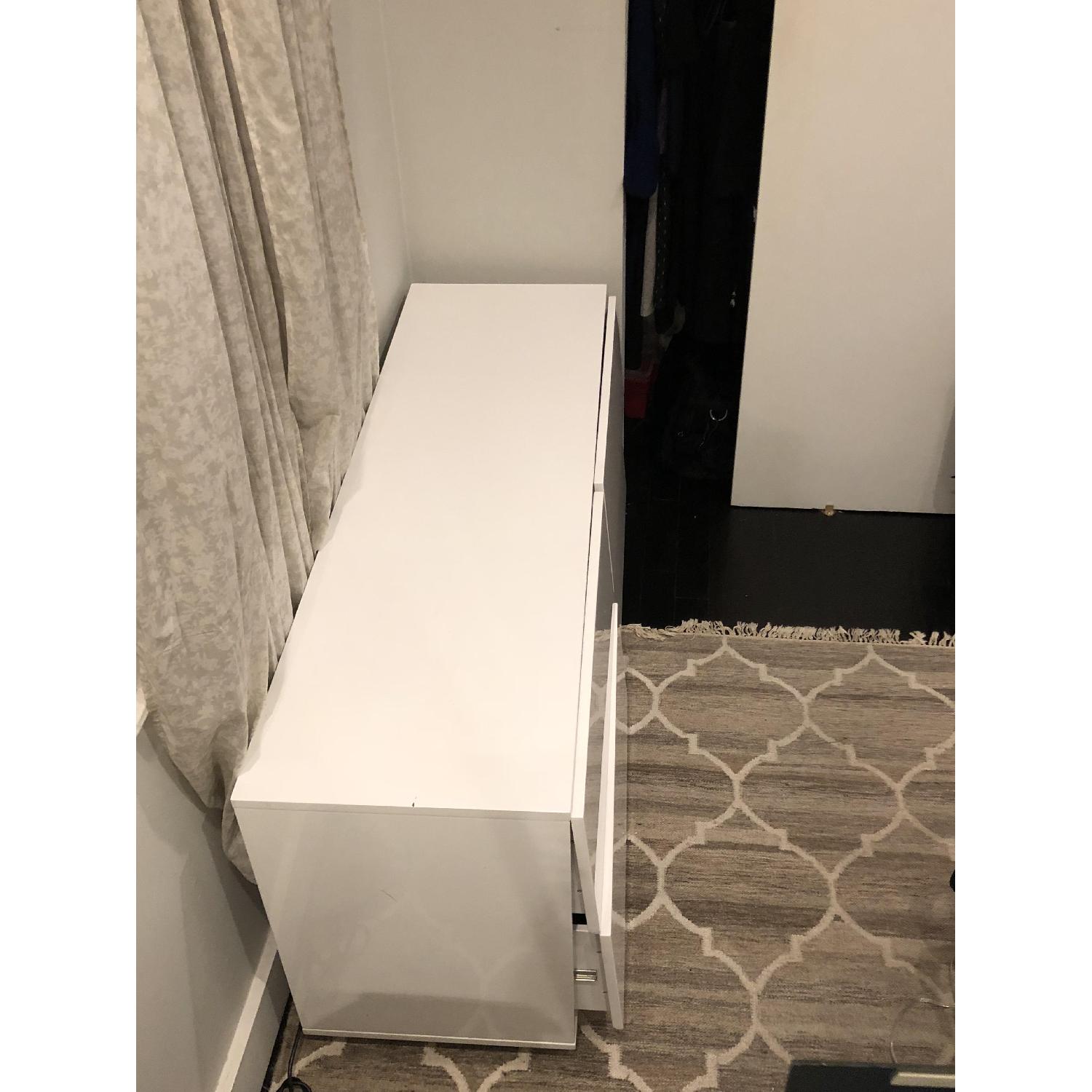 CB2 White Lacquer Dresser - image-4