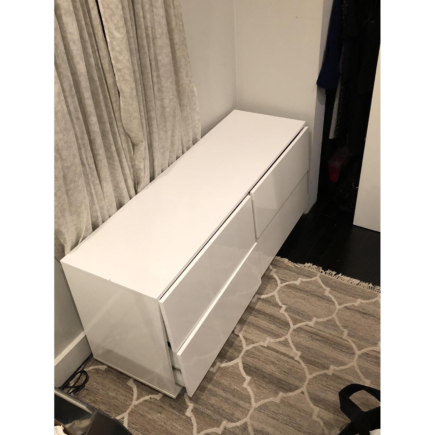 CB2 White Lacquer Dresser - image-5