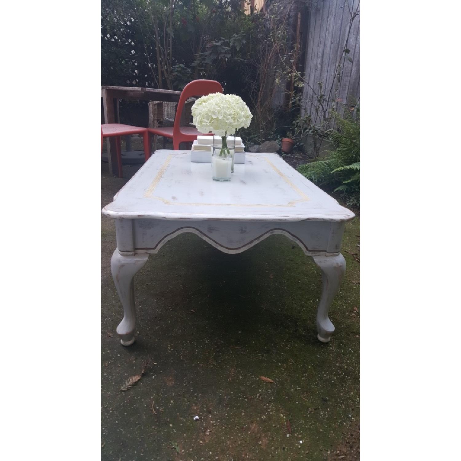 Vintage Shabby Chic Coffee Table - image-3