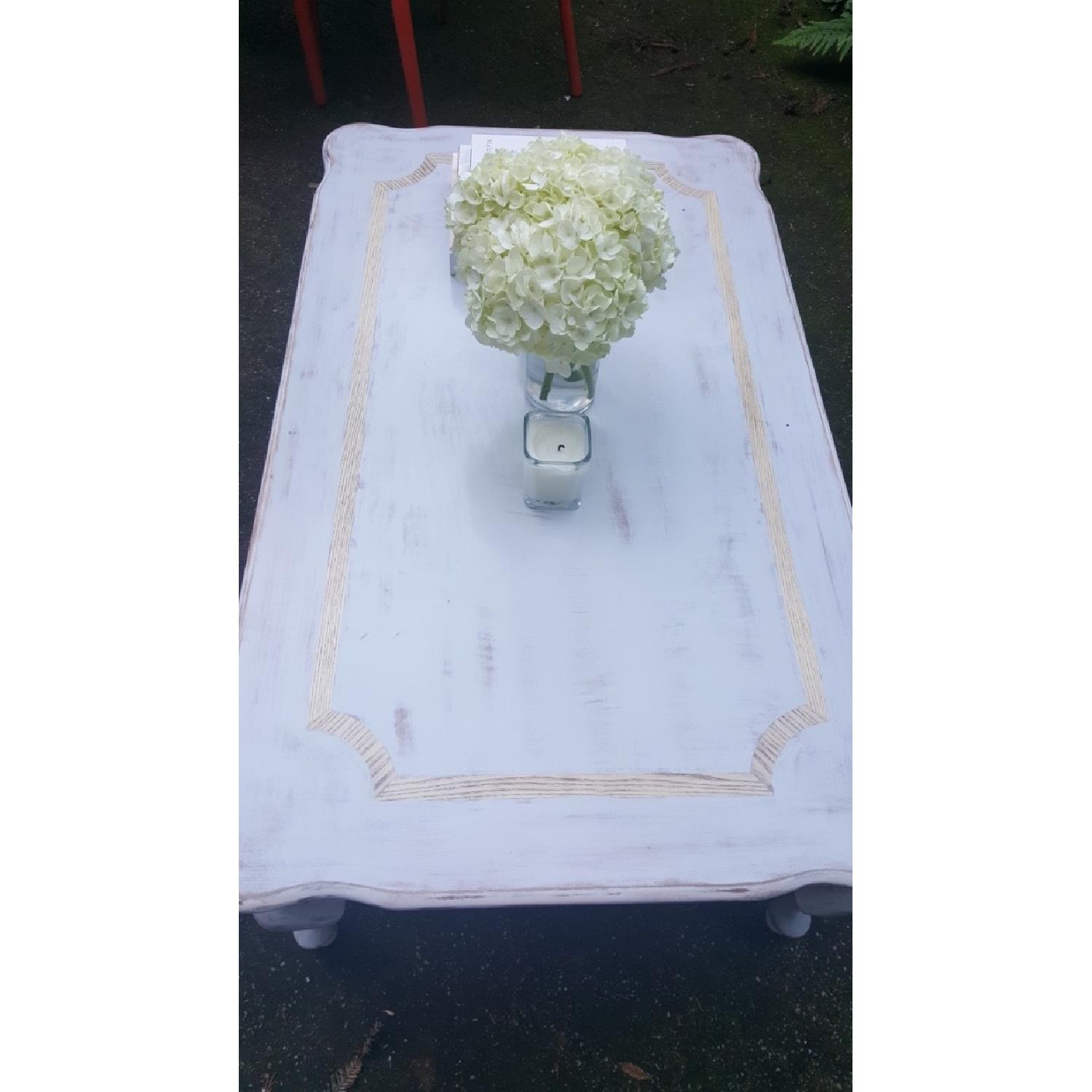 Vintage Shabby Chic Coffee Table - image-4