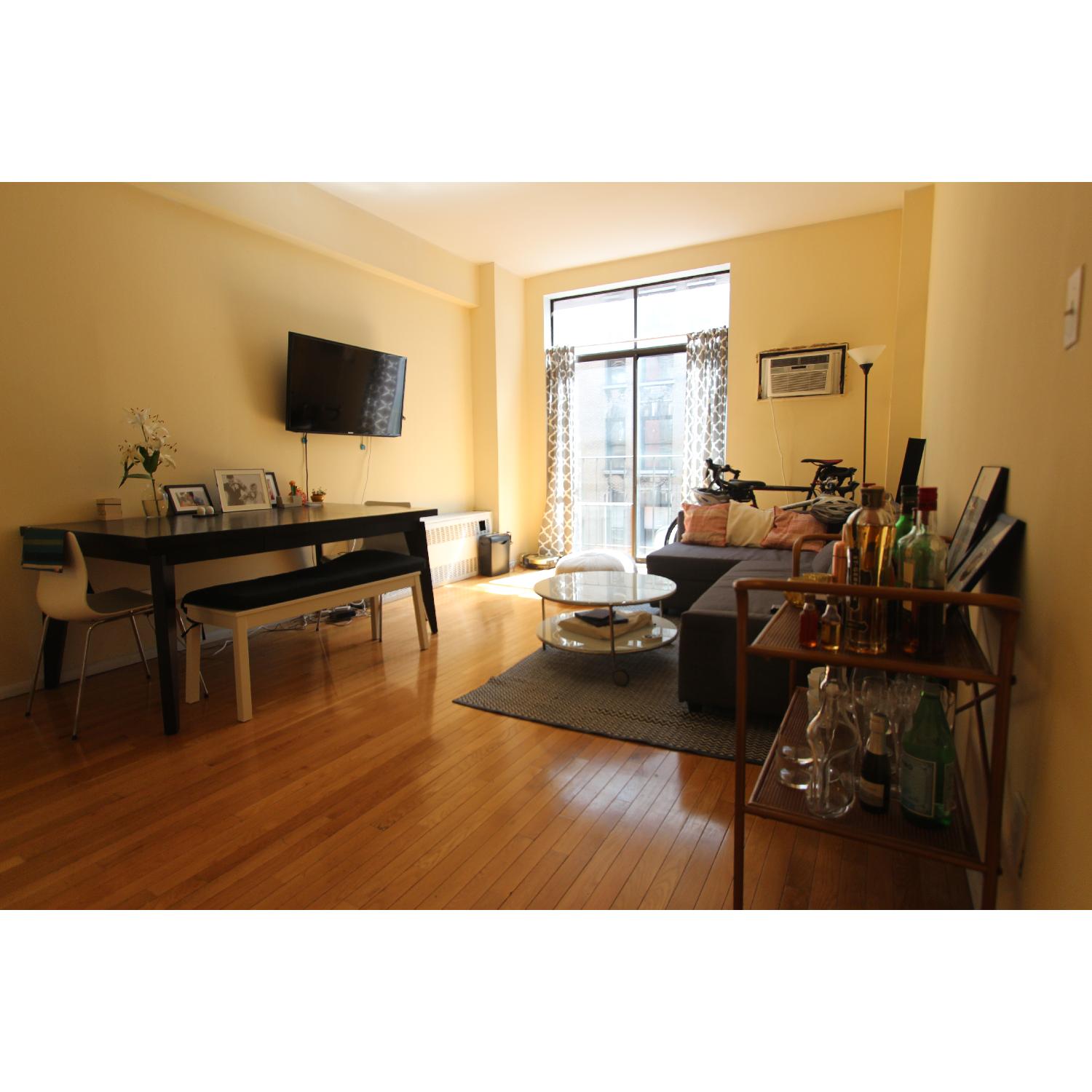 West Elm Angled Leg Expandable Table - image-2