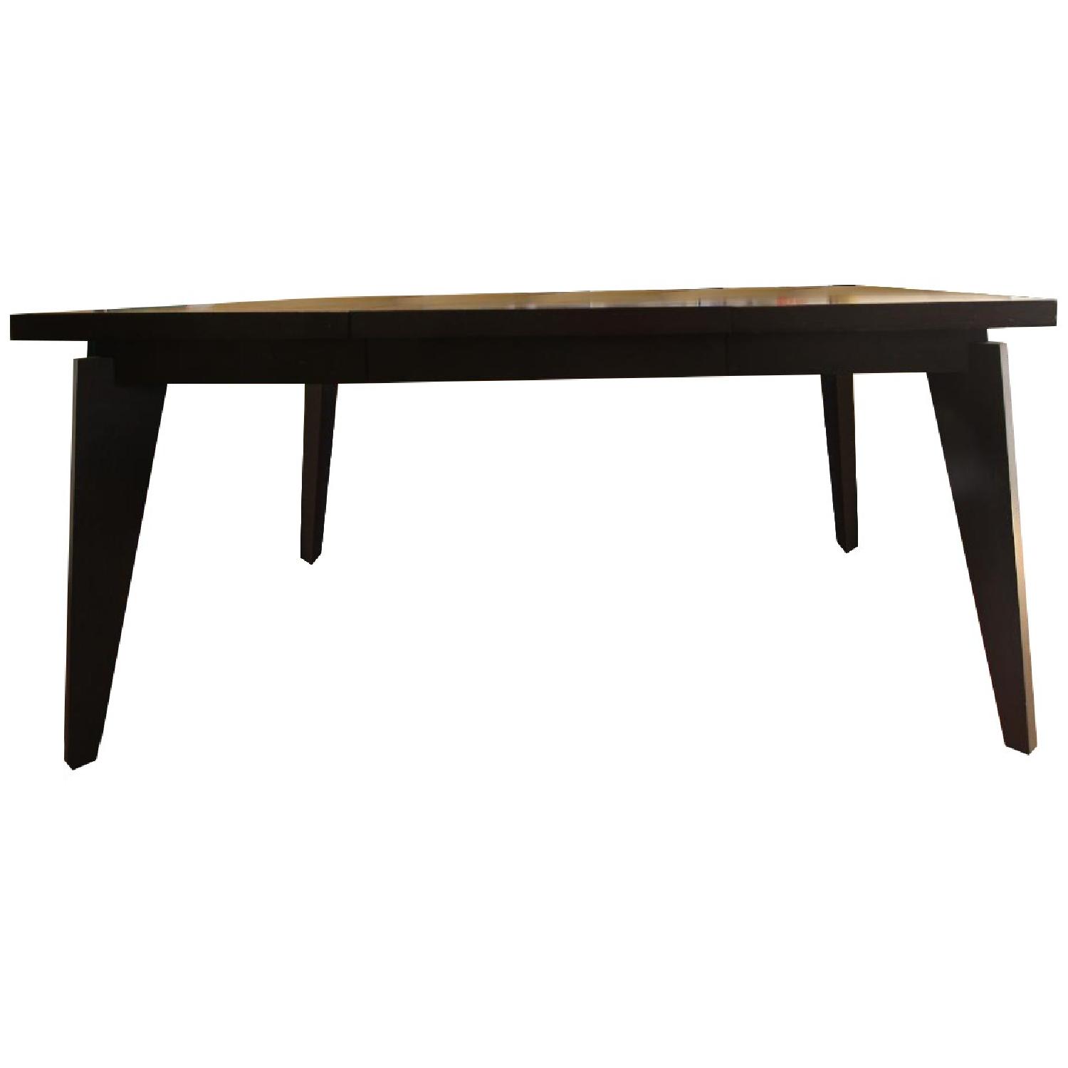 West Elm Angled Leg Expandable Table - image-0