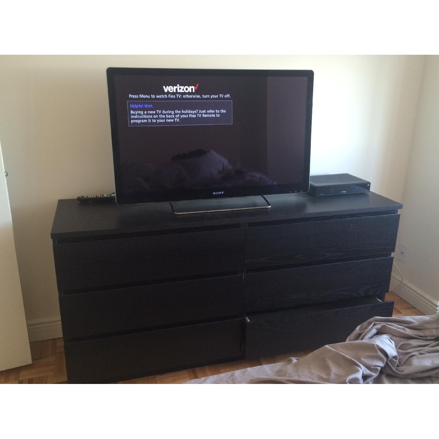Ikea Black Dresser - image-2