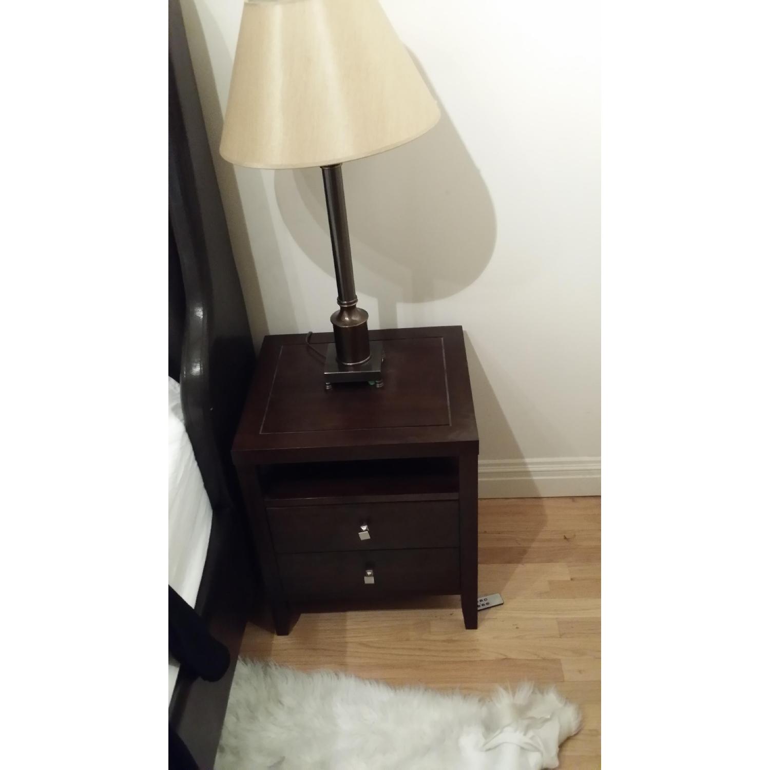 Aristo 2-Drawer Nightstand - image-2
