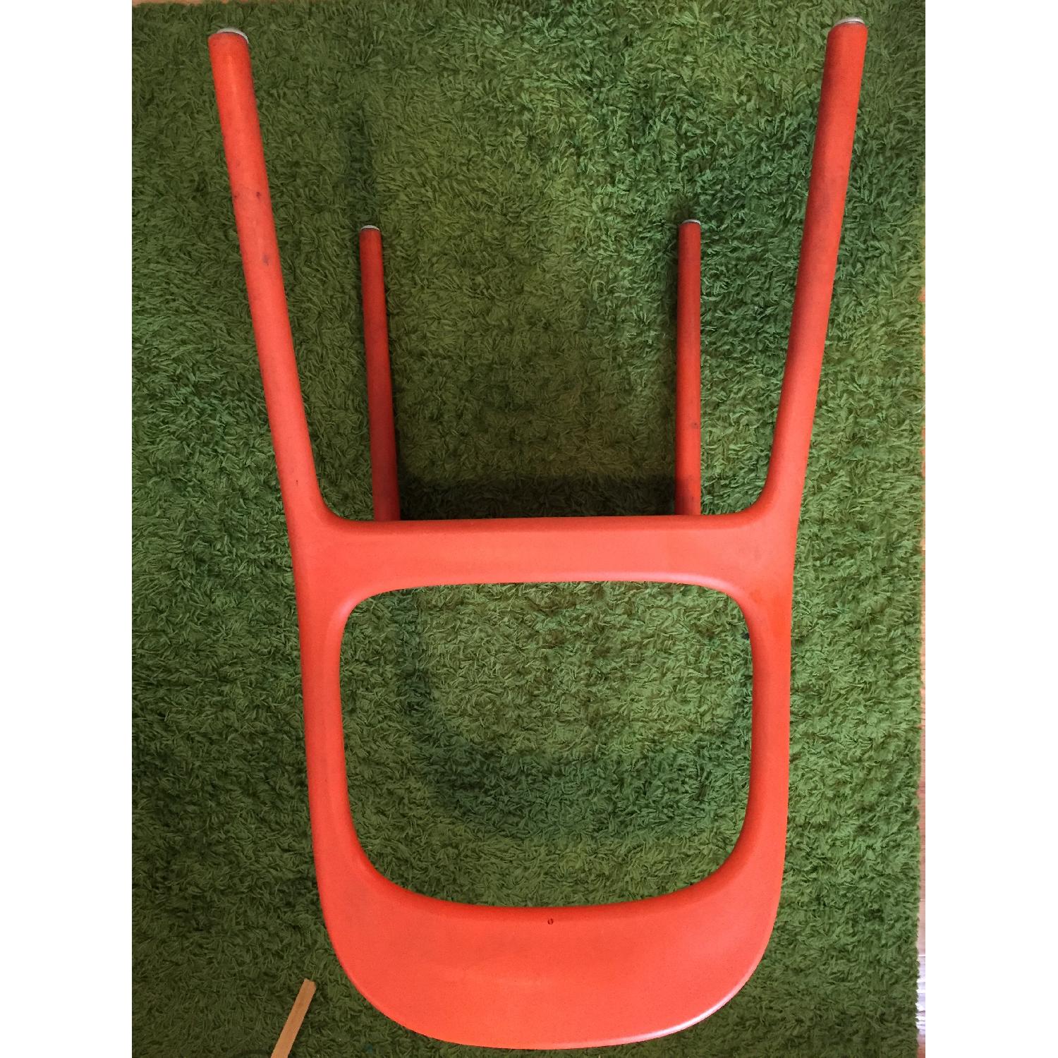 Ikea Urban Orange Chair - Set of 4 - image-4