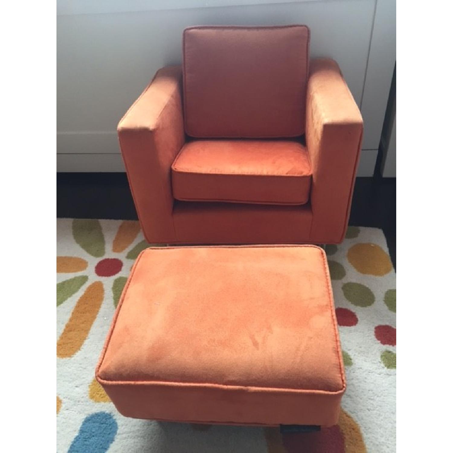 Jennifer Delonge Furniture Ava Toddler Chair & Ottoman - image-1