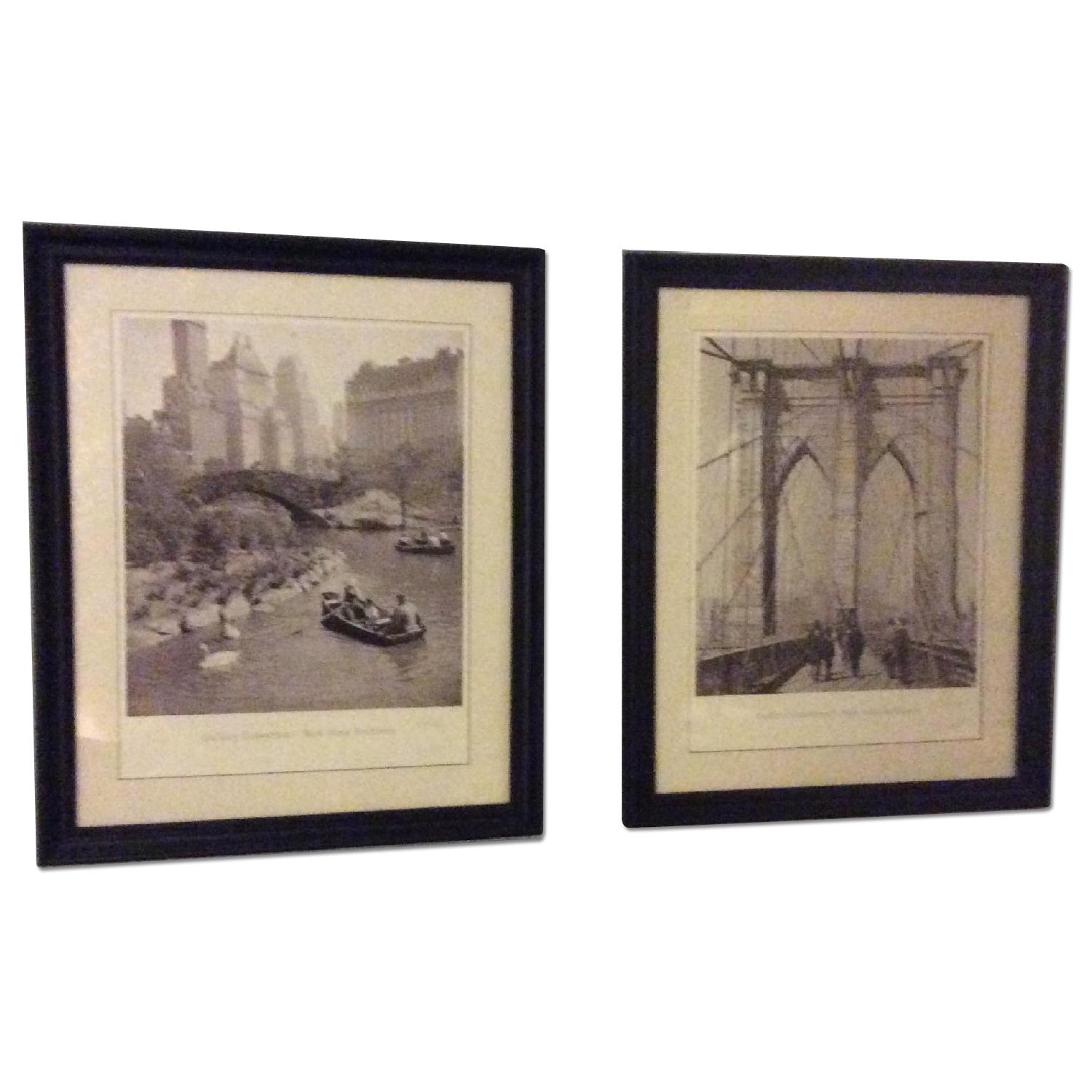 Mono Chrome Framed Wall Art - Set of 5 - image-0