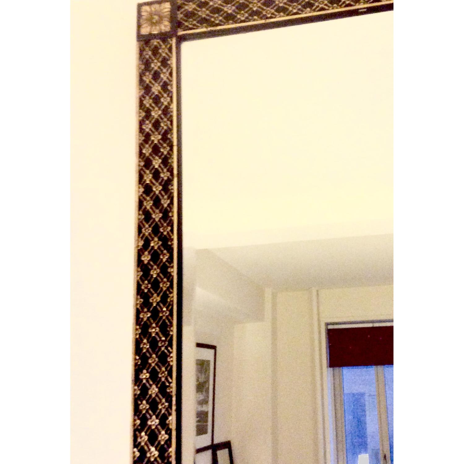 Vintage Decorative Wall Mirror w/ Beveled Edge - image-2