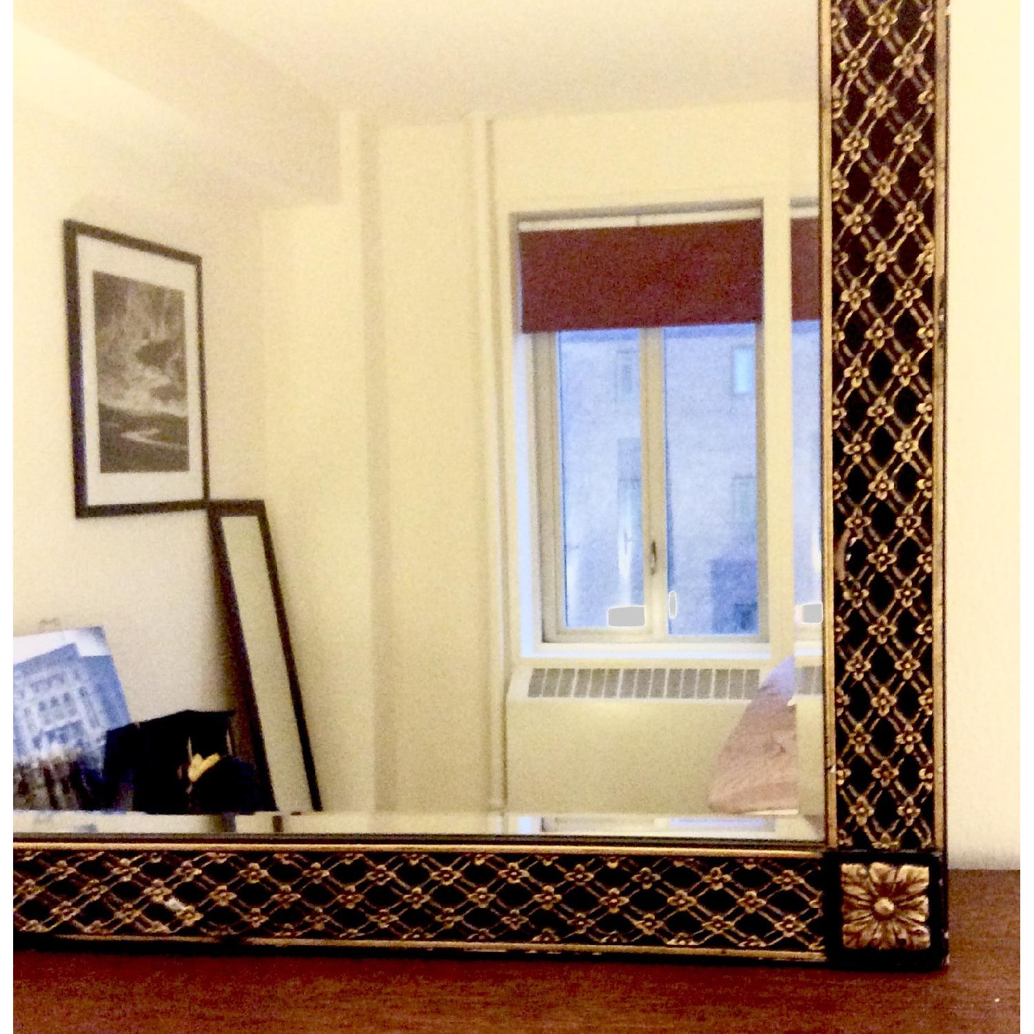 Vintage Decorative Wall Mirror w/ Beveled Edge - image-4