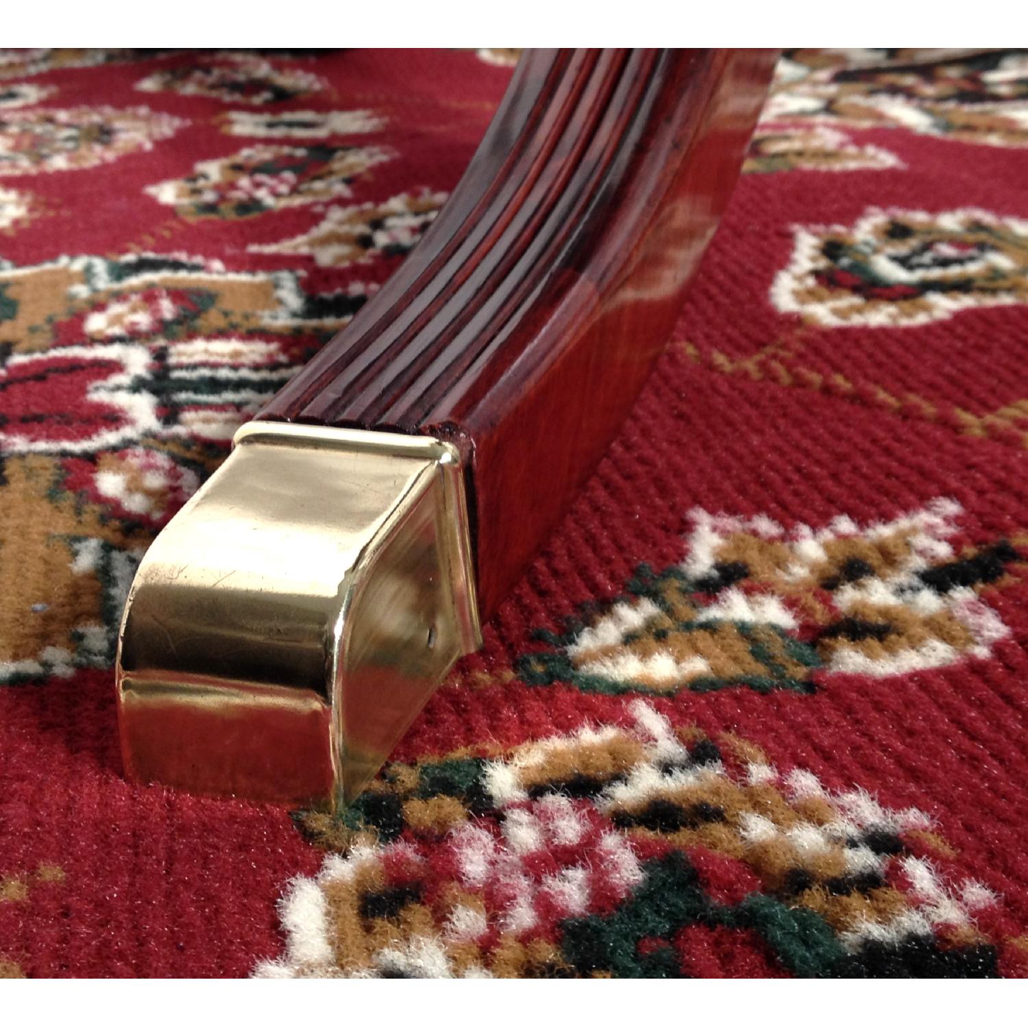 Bassett Antique Mahogany 9 Piece Extendable Dining Room Set - image-7