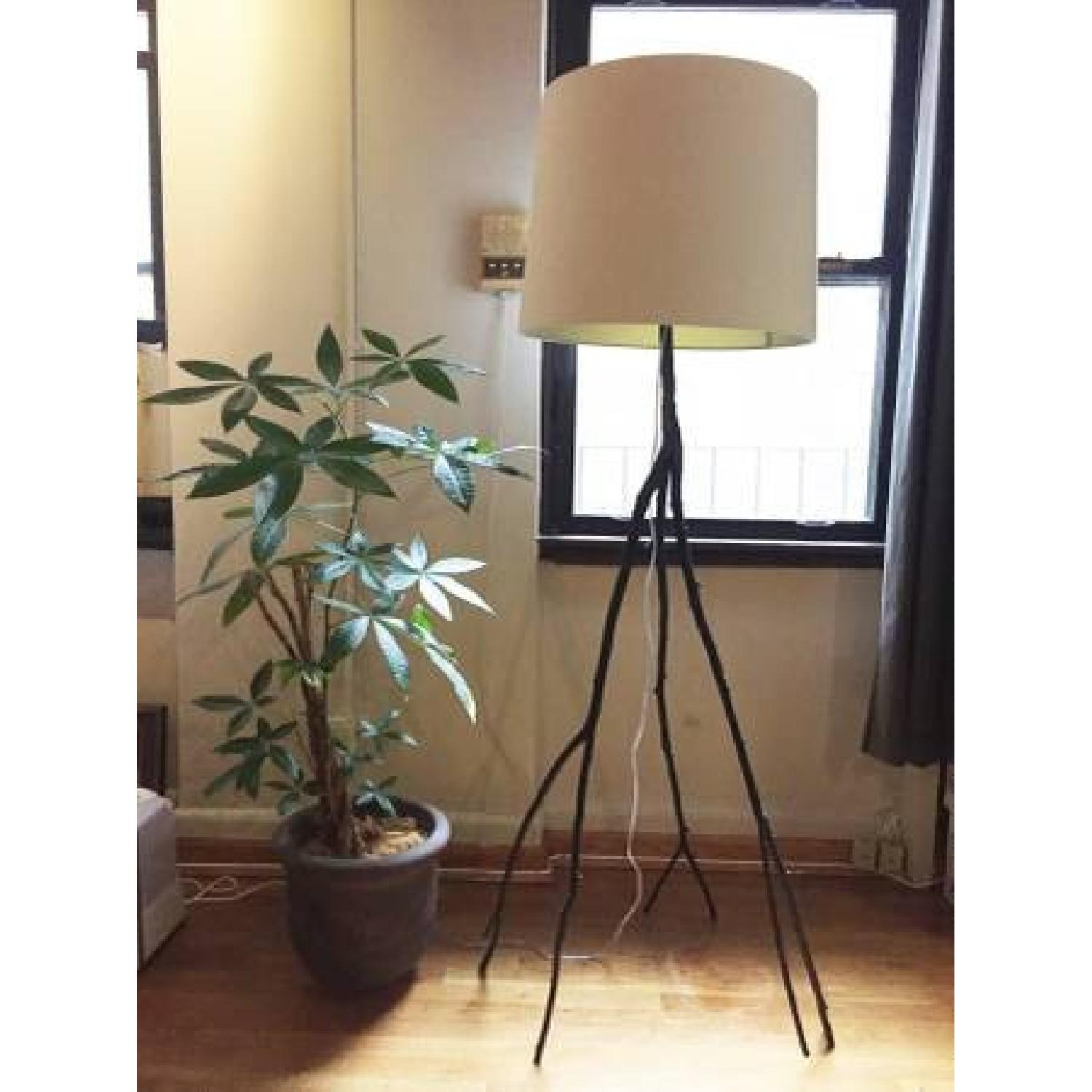 West Elm Rustic Branch Floor Lamp - image-2