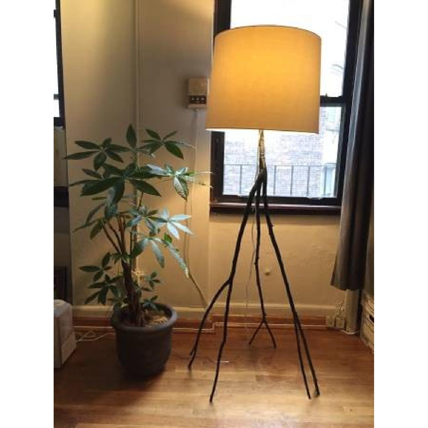 West Elm Rustic Branch Floor Lamp - image-3