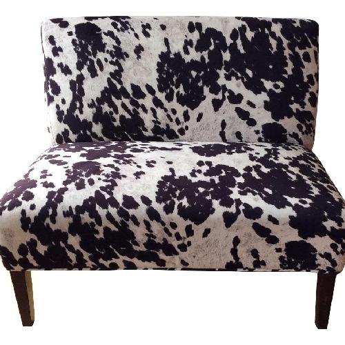 Used Cow Print Loveseat for sale on AptDeco