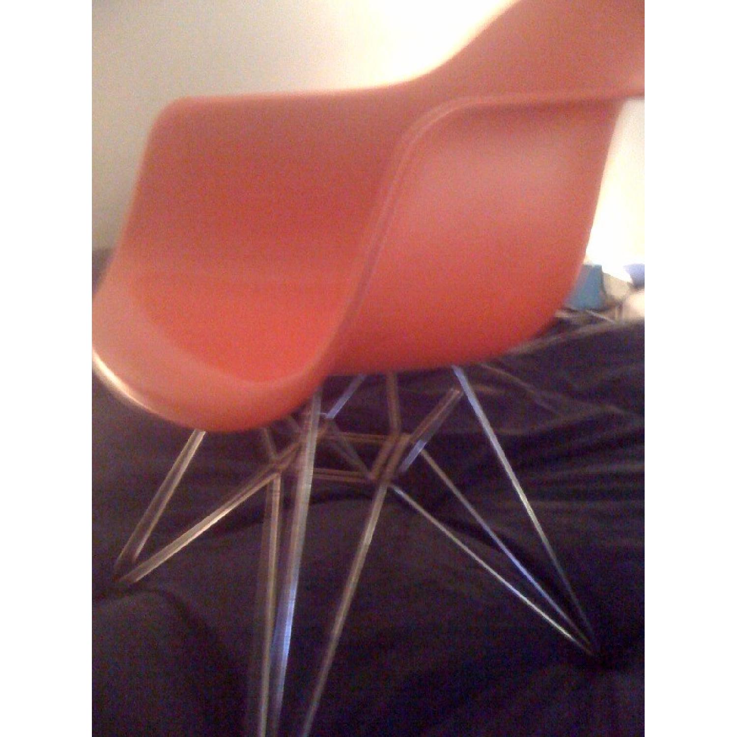 Herman Miller Eames Moulded Plastic Arm Chair - image-1