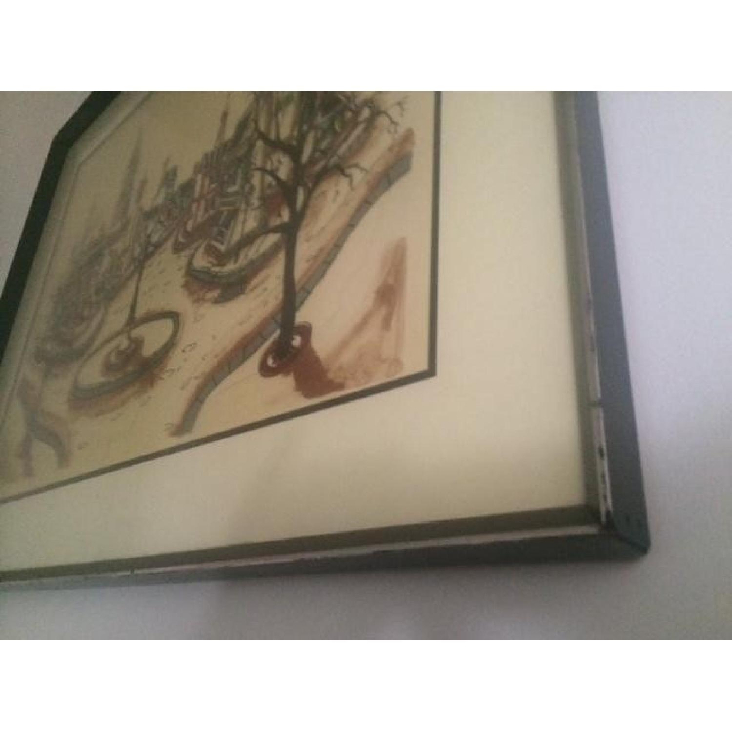 Jacquest Tom Wood Quaint Village Litho - image-7