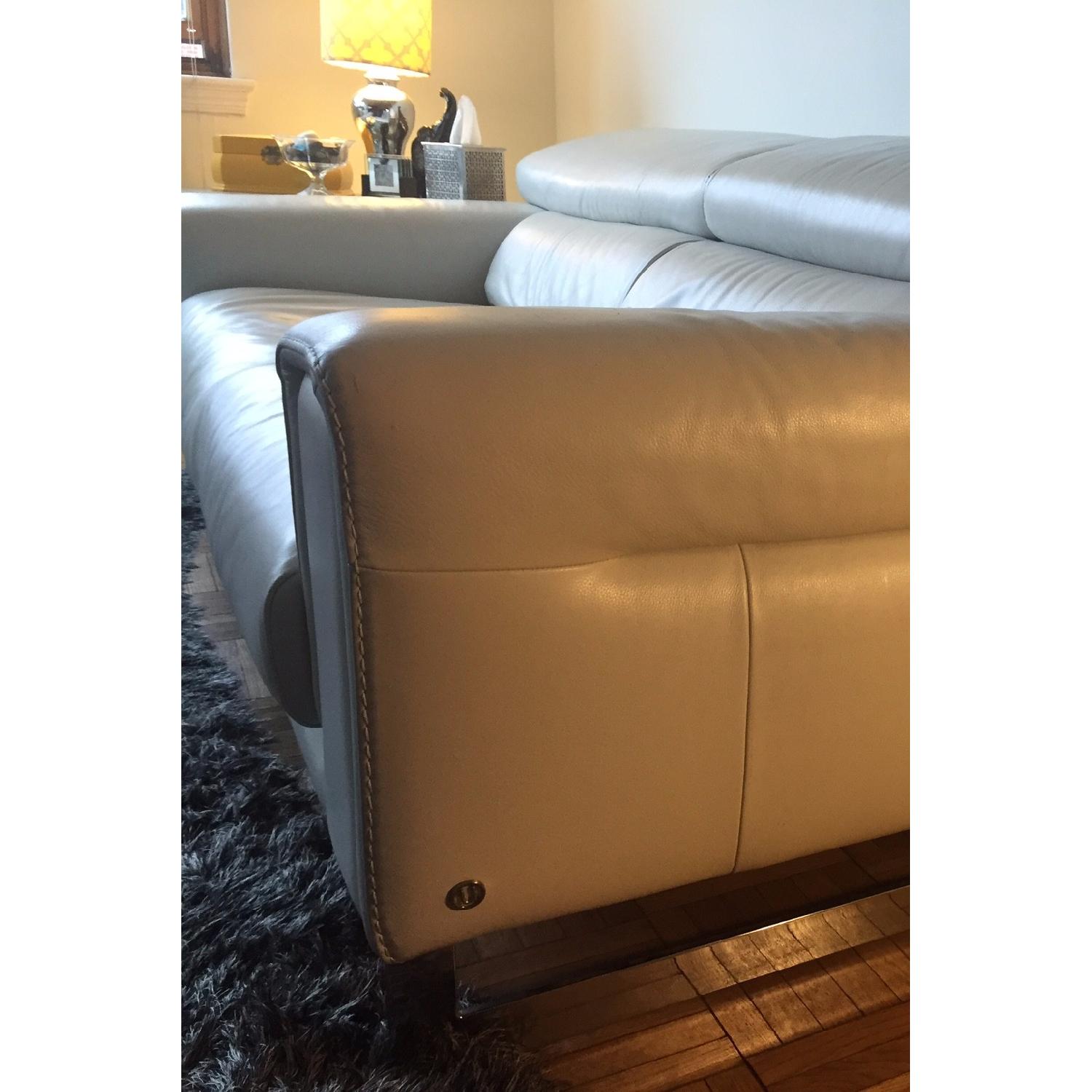 Natuzzi Italian Leather Sofa - image-2