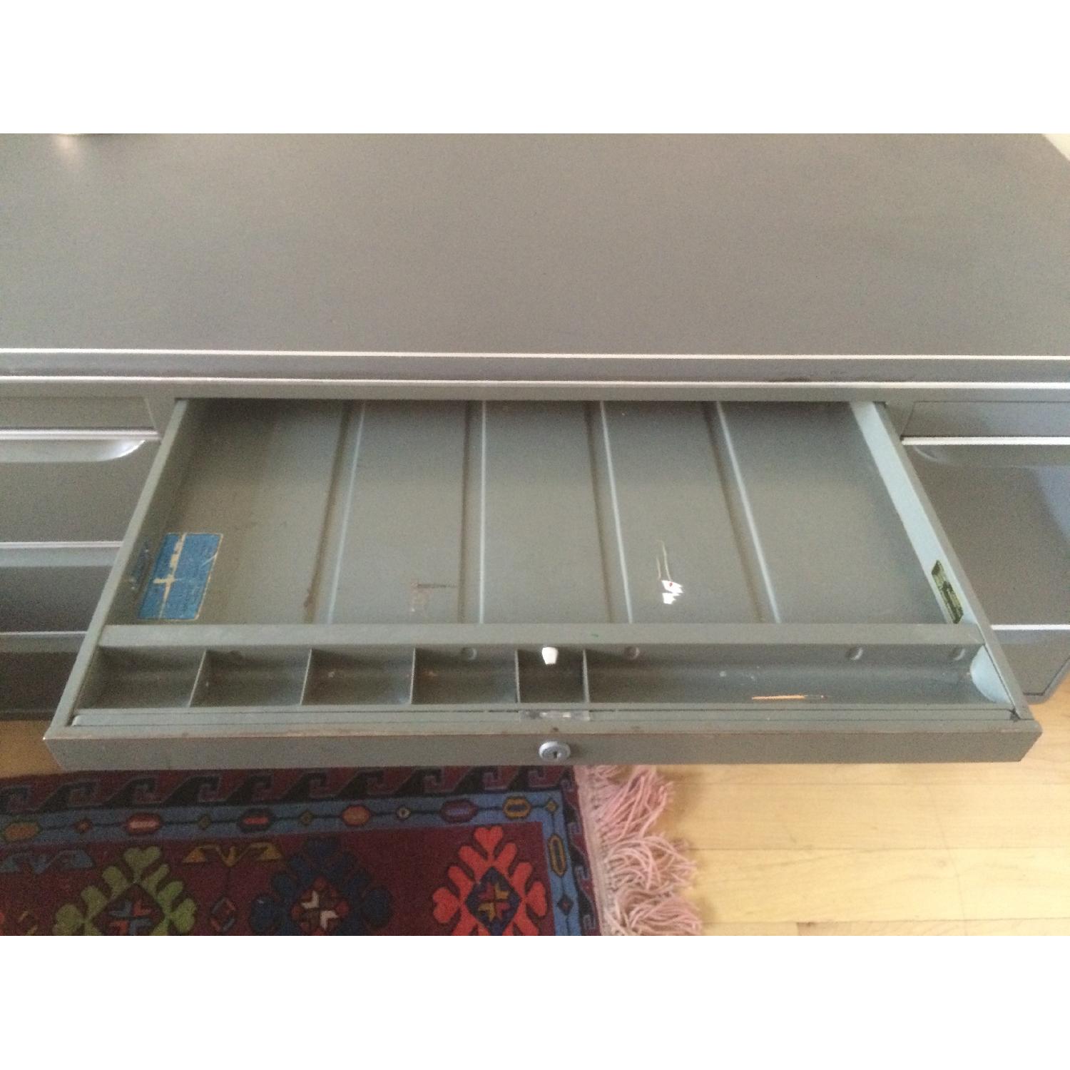 General Fireproofing Co. Grey Tanker Desk - image-6