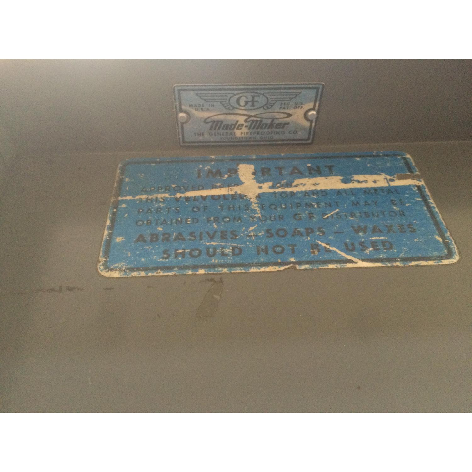 General Fireproofing Co. Grey Tanker Desk - image-7