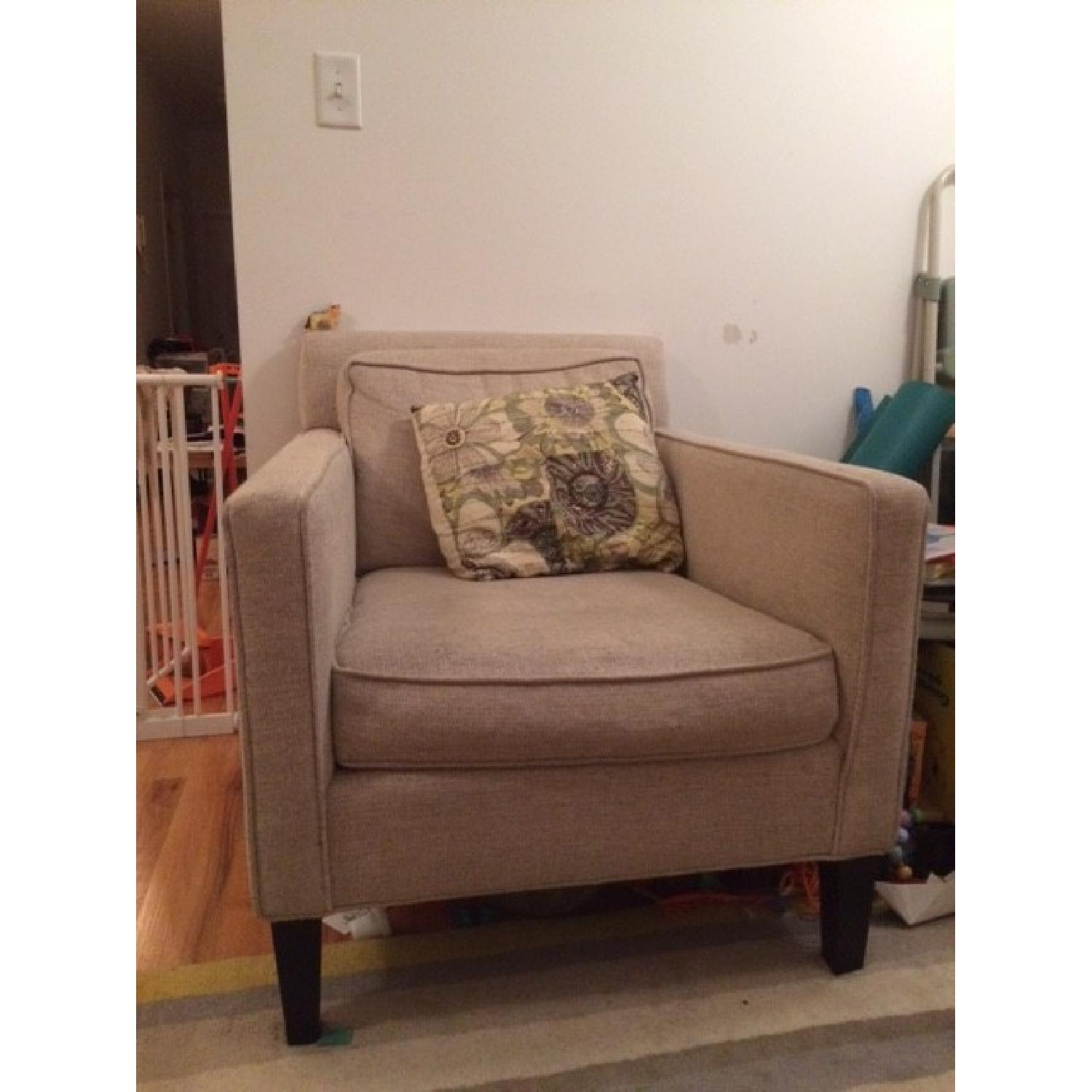 CB2 Armchair - image-1