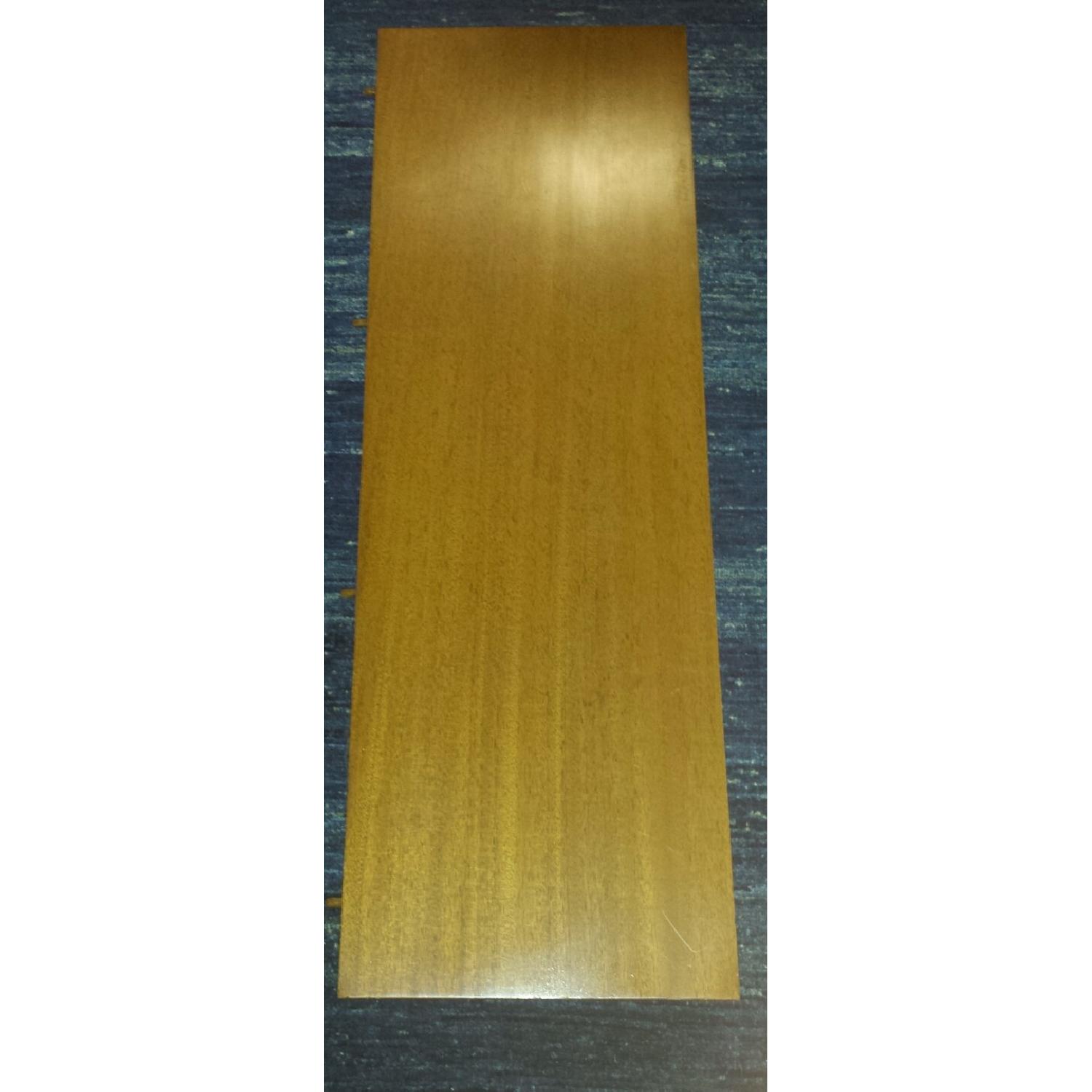 Adjustable Wood Table w/ 5 Extra Leaves - image-10